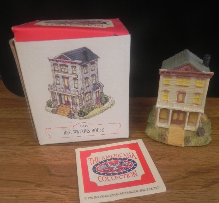 1993 The Americana Collection Liberty Falls THE REV. WATKIN’S HOUSE…REVEREND