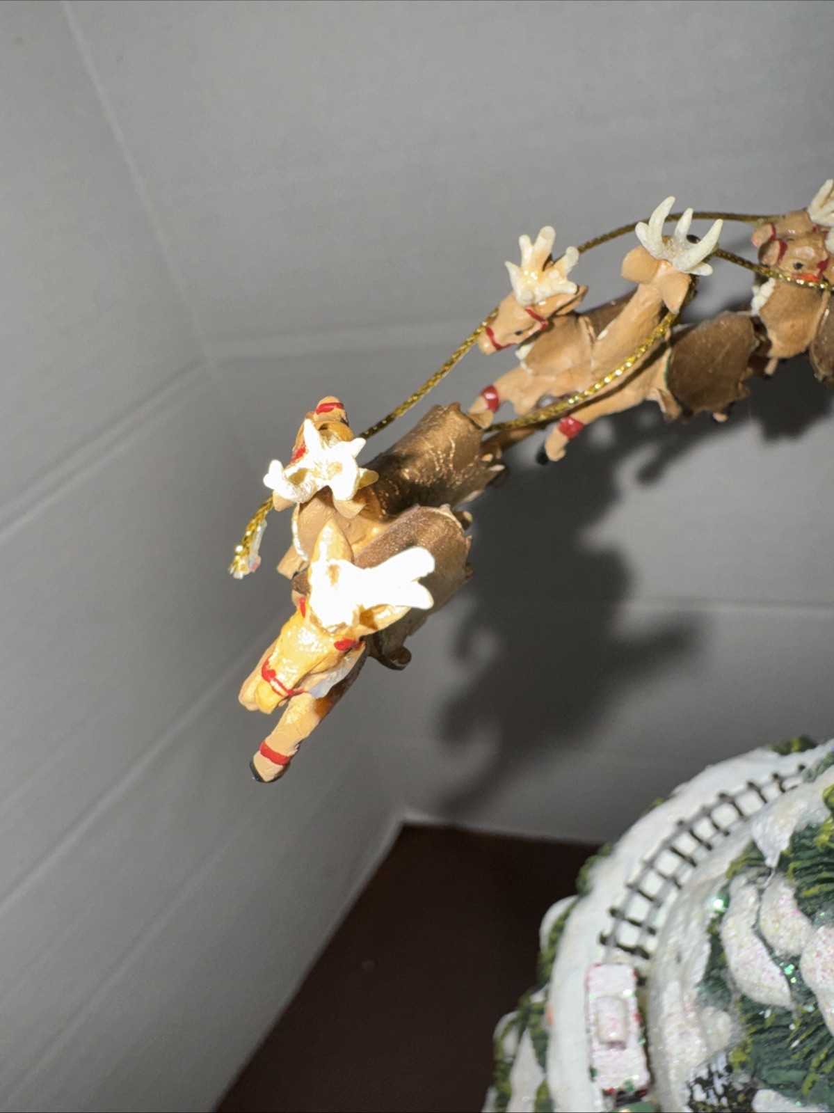 Thomas Kinkade Wonderland Express Animated Tabletop Christmas Tree WORKS Video