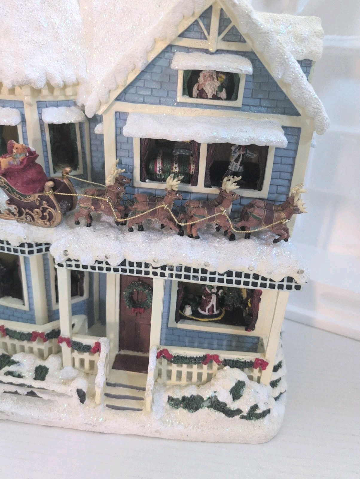 Hawthorne Village Thomas Kinkade ’Twas the Night Before Christmas Narrated Story