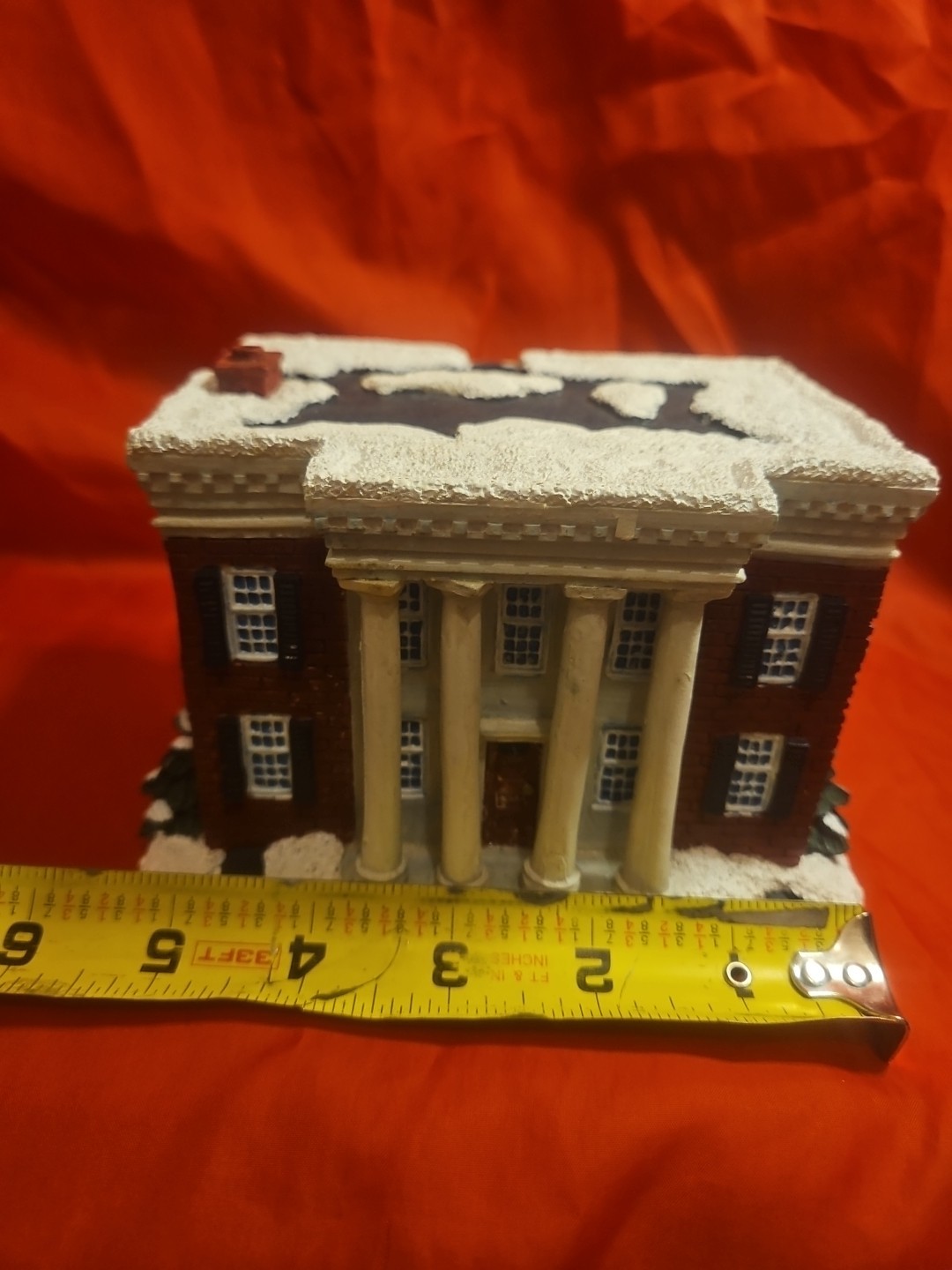 2 Christmas Village Building- One City Hall. Yemi On Bottom