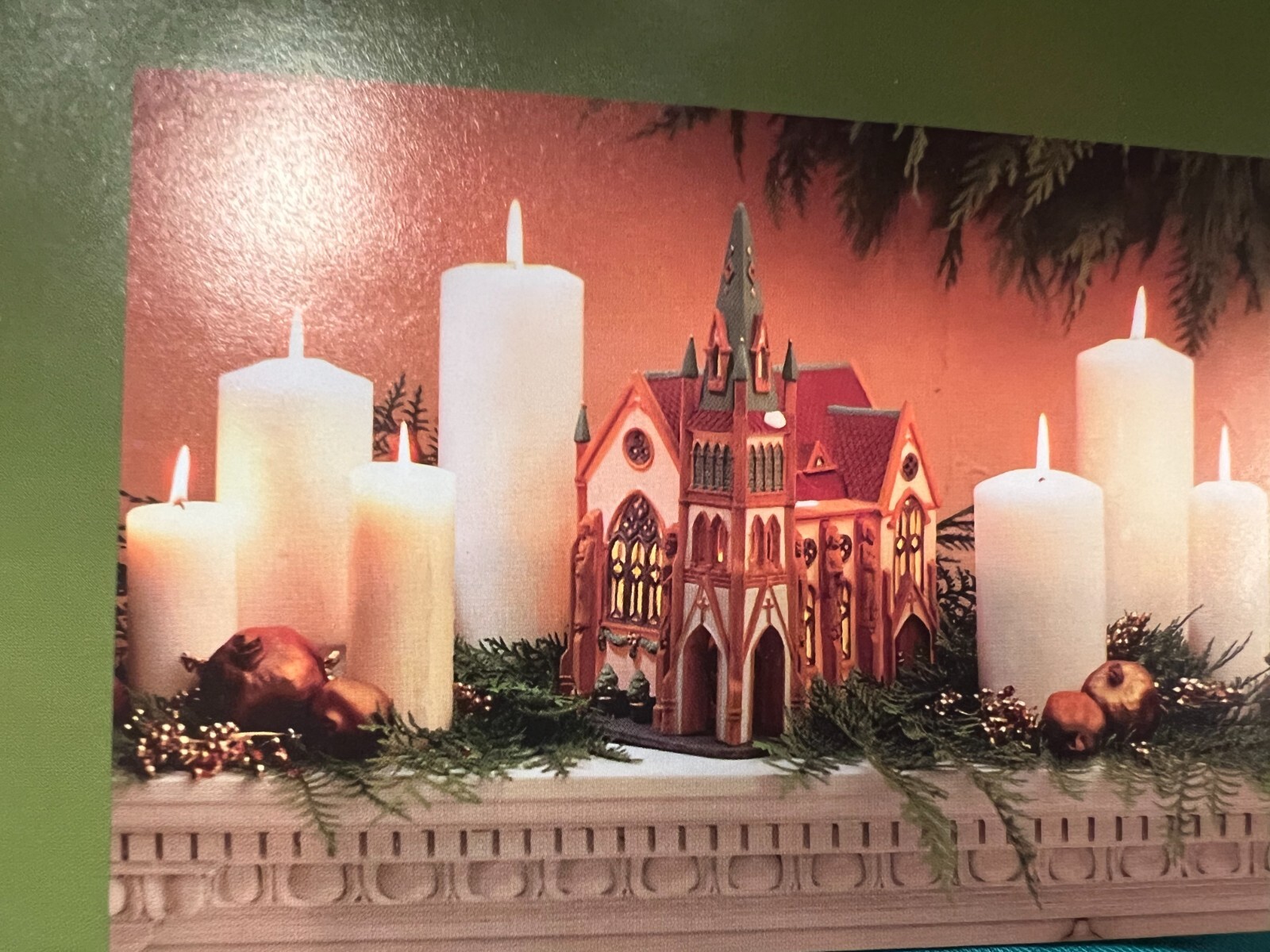 1998 Dept 56 Holiday collectible village buildings and decorations Pamphlet