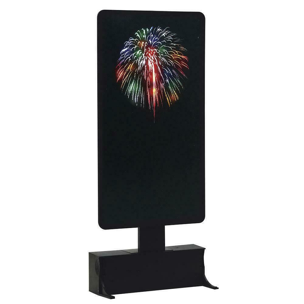 Lemax MULTI-COLOR FIREWORKS #74256 NRFB 4th of July Labor Memorial Day *