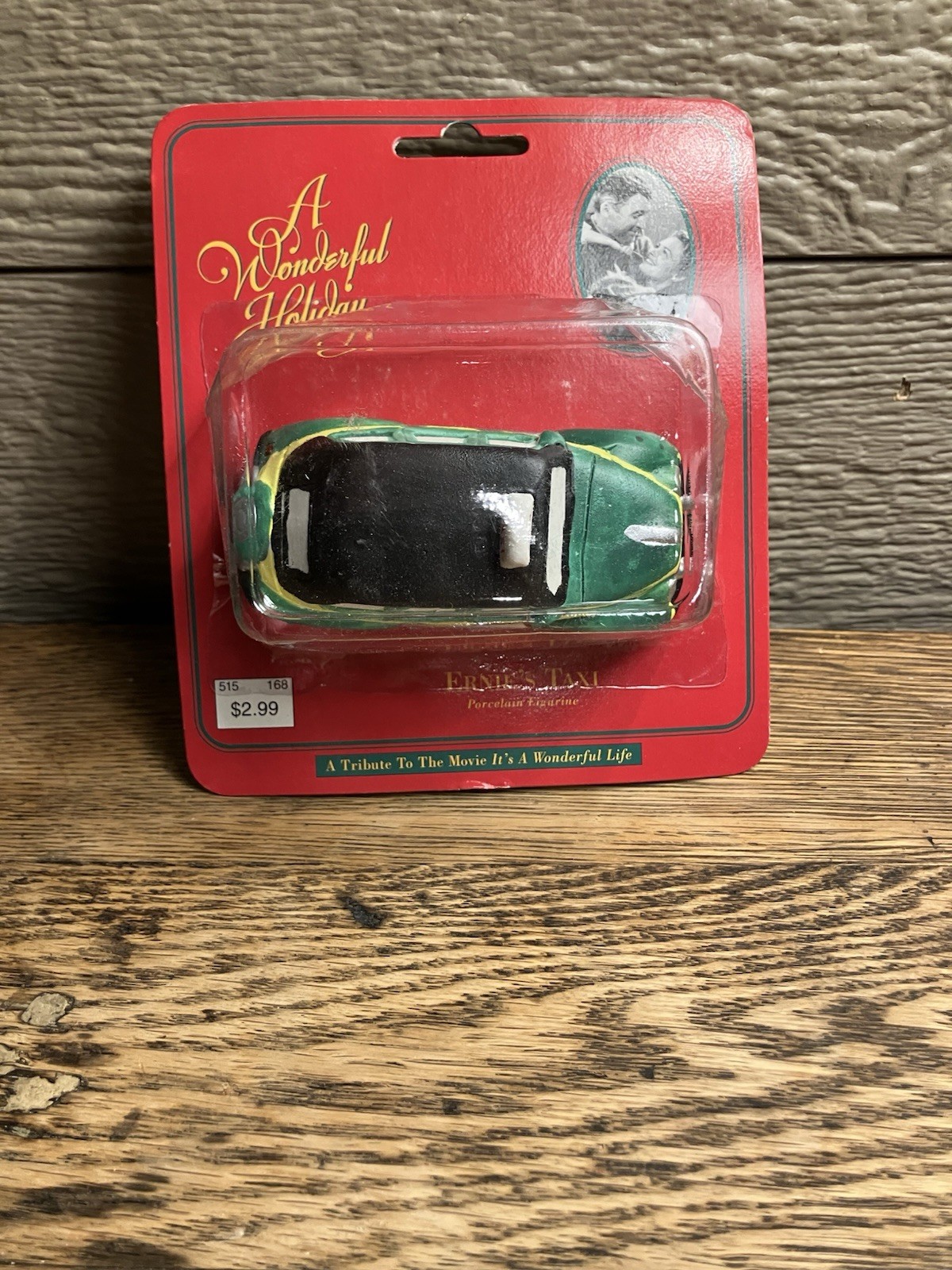 It’s A Wonderful Life Village Ernie’s Taxi Cab Collectible Figurine -NIB