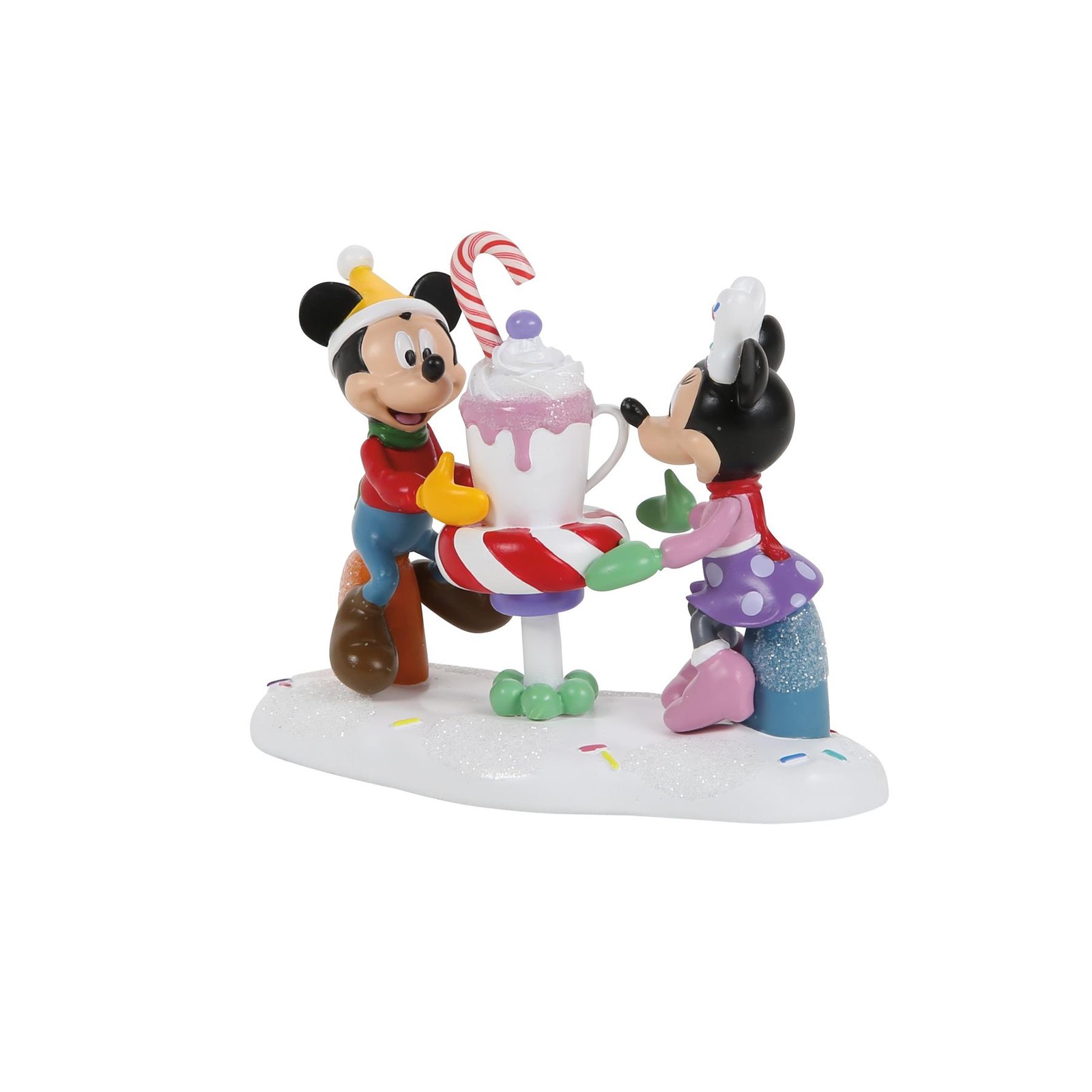 Department 56 Disney Snow Village Accessory A Cocoa With A Cutie 6018337