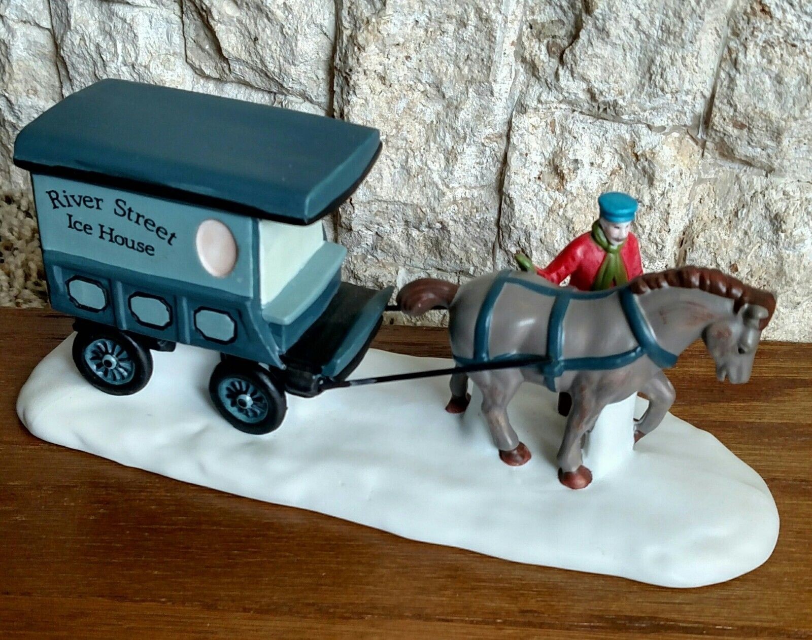River Street Ice Cart #59595 Dept 56 Christmas In The City -BUYER GUARANTEE