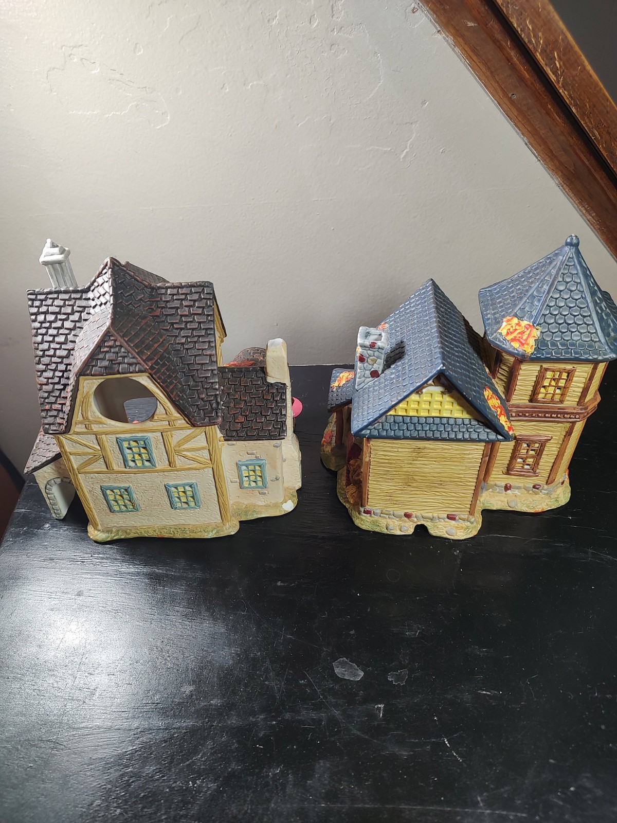 Autumn Accents Harvest Houses X2 Molly’s Market And The Farmhouse No Lights Inc.
