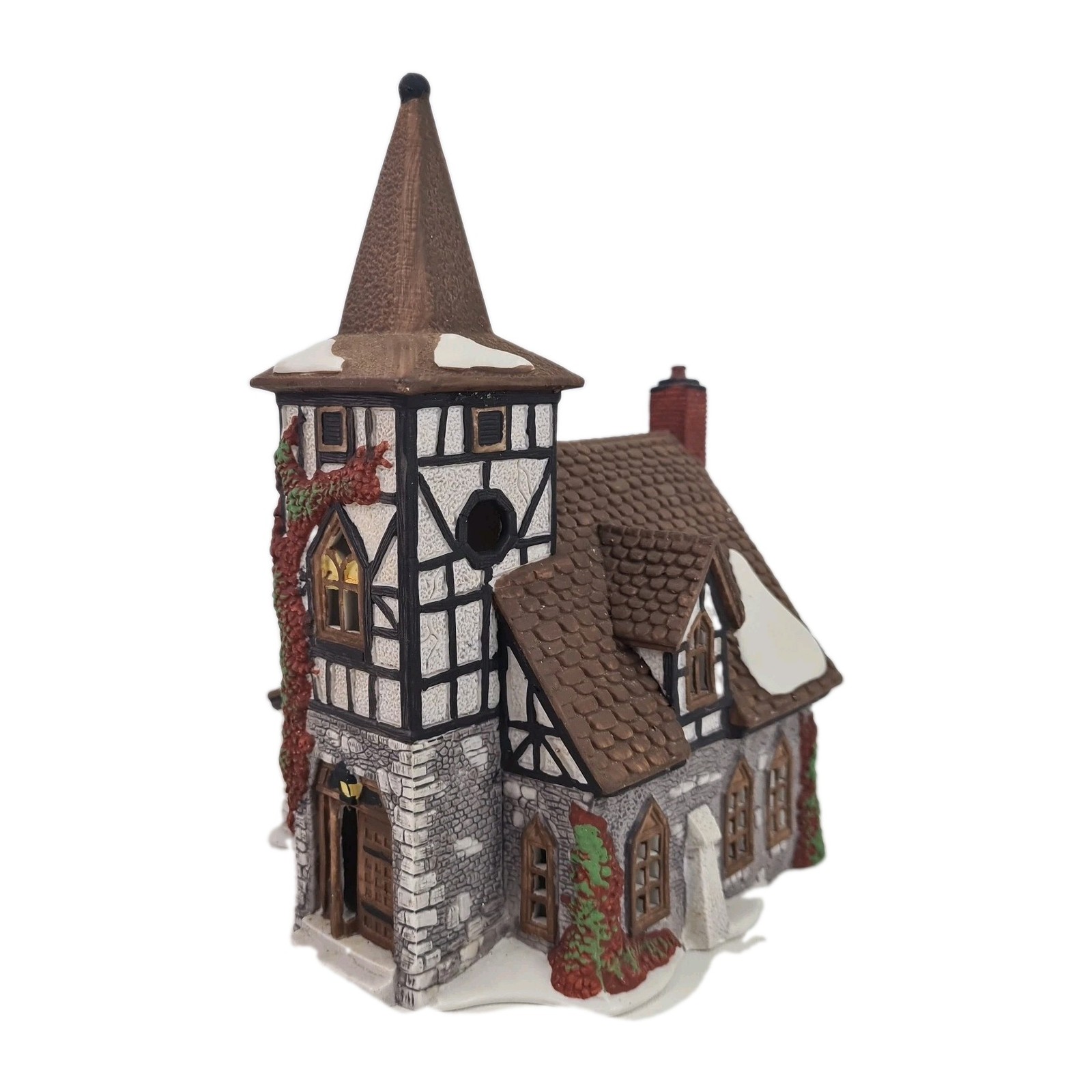 🚨 Department 56 “Old Michael Church” 5562-0 Heritage Village Christmas Building