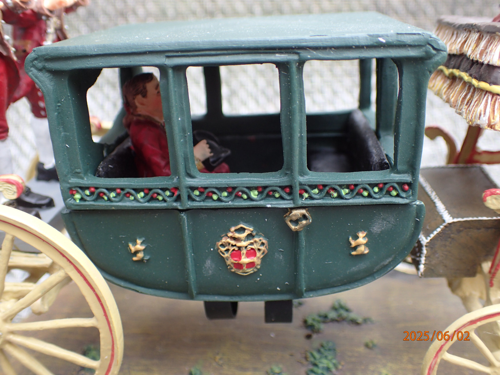 DEFECTIVE RANDOLPH CARRIAGE COLONIAL WILLIAMSBURG VILLAGE COLLECTION IN G3D