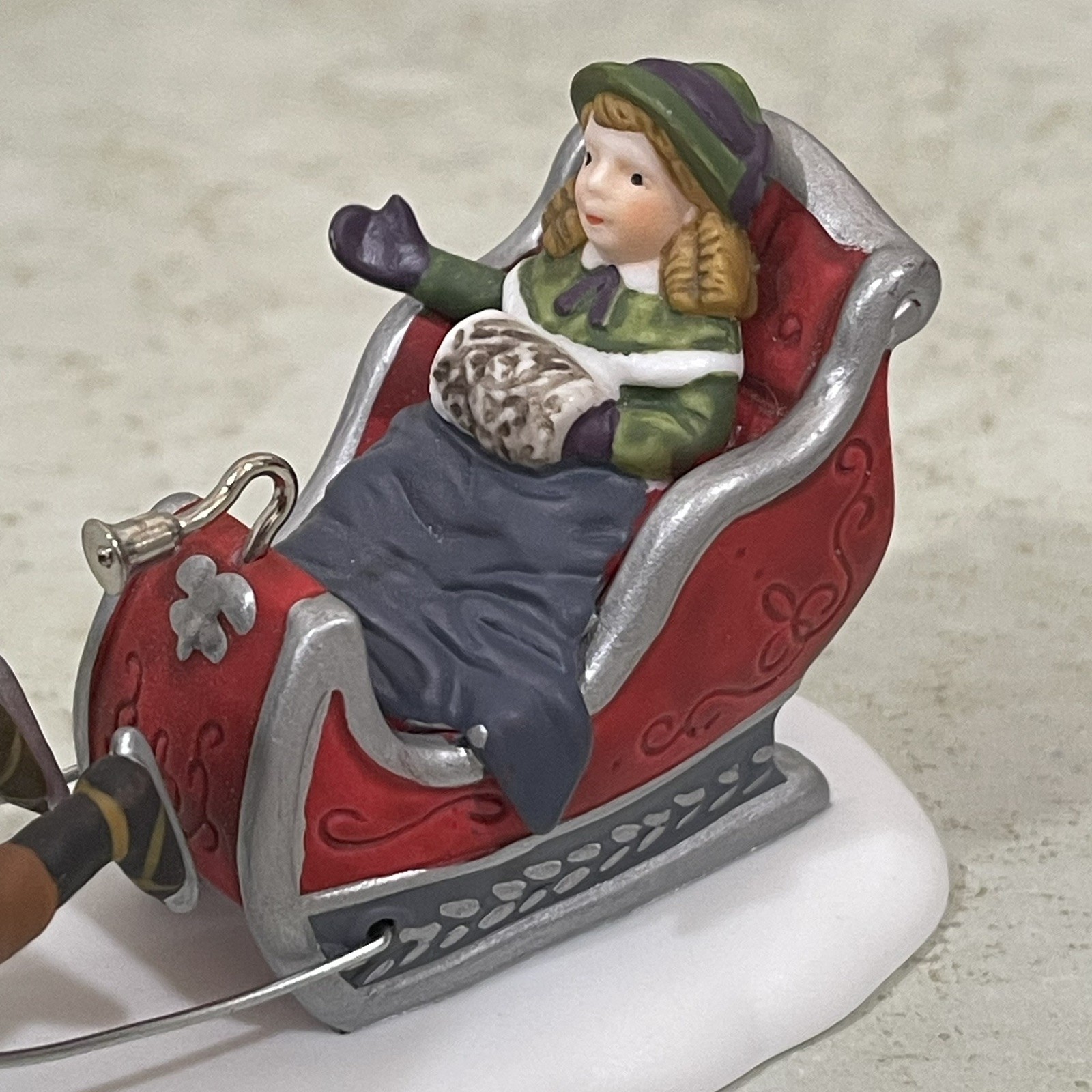 Vintage Dept 56 The Heritage Village Collection Winter Sleighride #58254 Taiwan