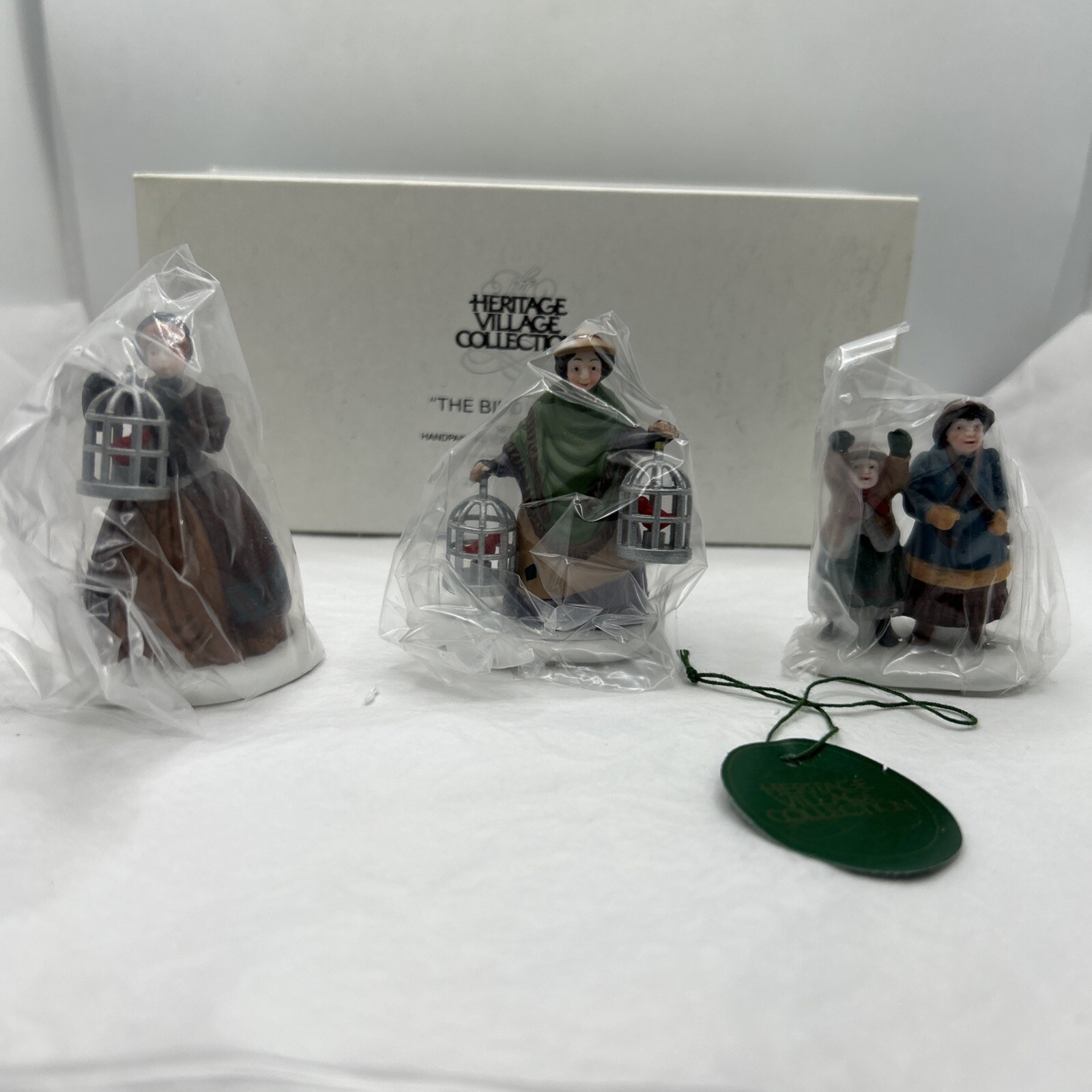 Department 56 The Bird Seller. Original Box. Retired 1995