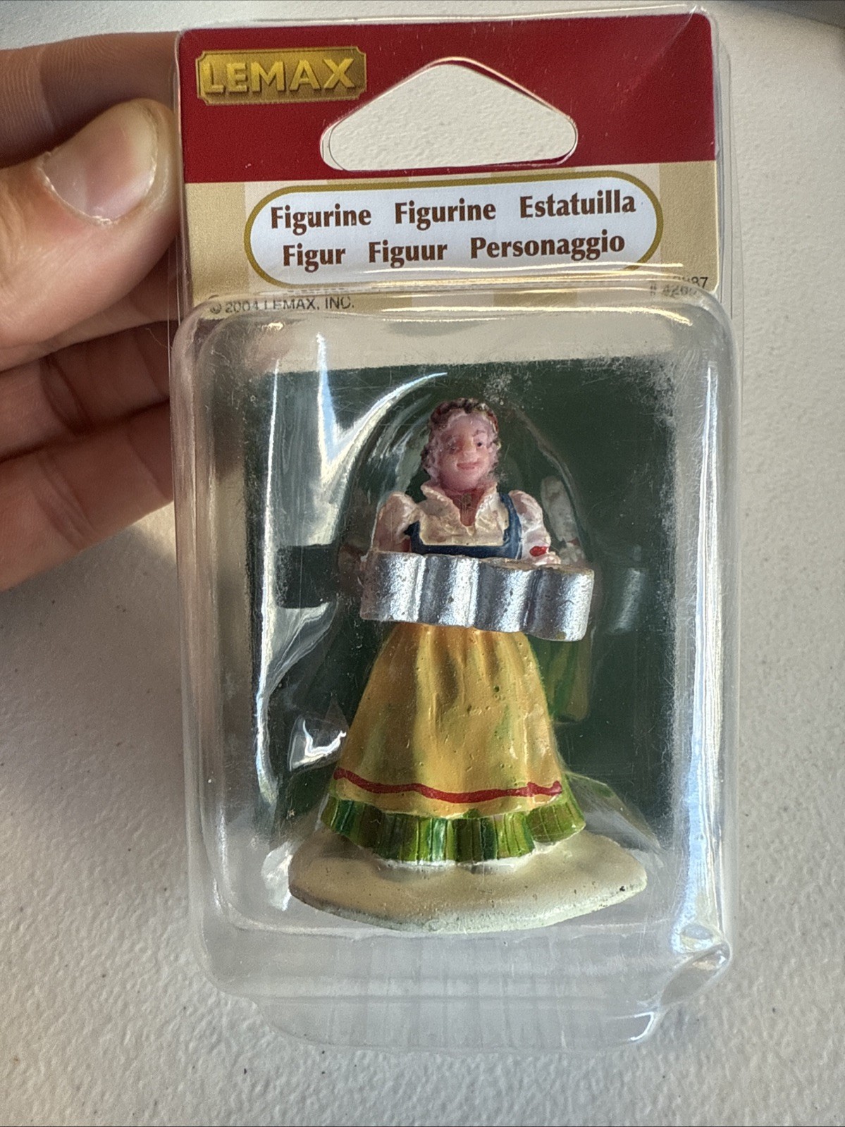 Lemax 2004 Barmaid Village Collection #42887 Traditional Costume Mug Beer Tavern