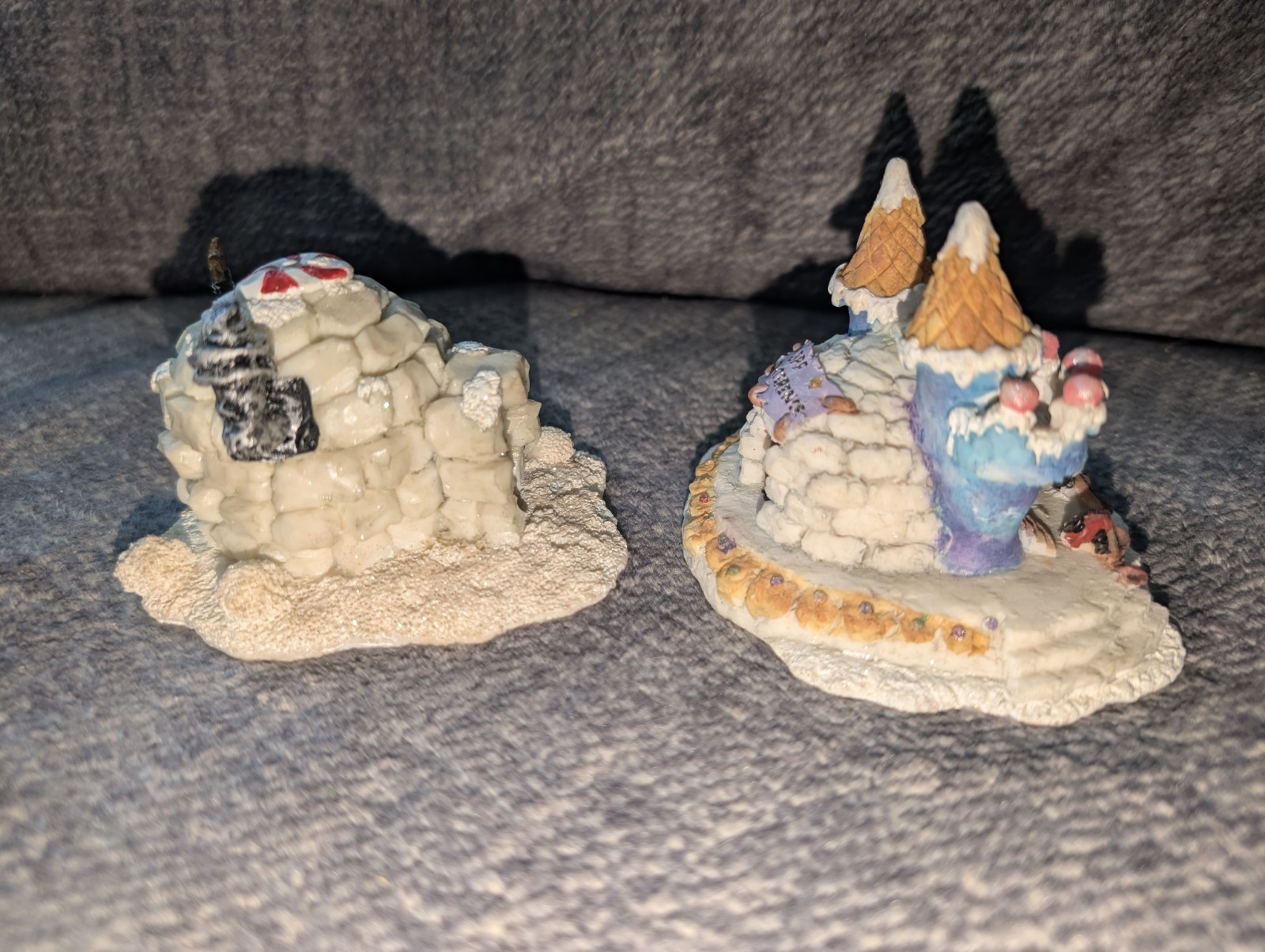 BOYDS TOWN KRINGLE’S VILLAGE Sugar Plum Pavilion & Arctic Igloo! Read!