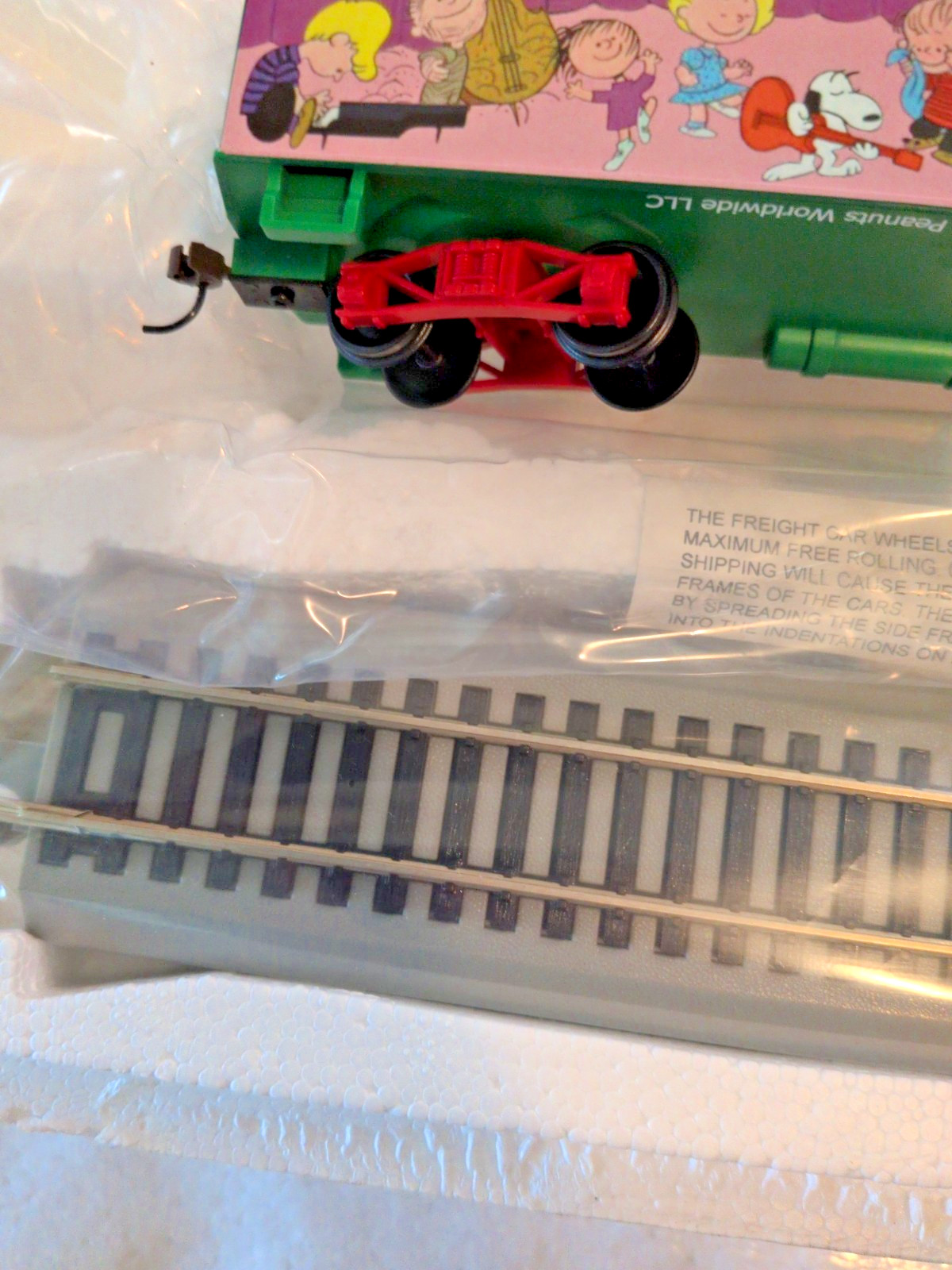 Peanuts Christmas Express Train Combine Car H. V. “Christmas Time Is Here COA