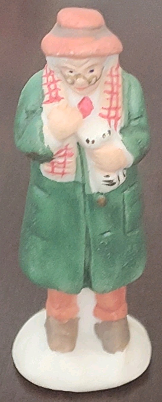 Target 90s It’s a Wonderful Life Christmas Holiday Village Uncle Billy figurine
