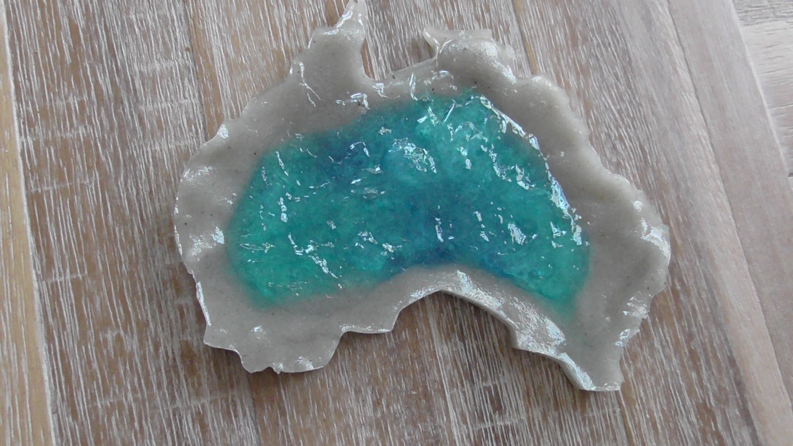 6″ X 5″ Handcrafted Resin Beach Lake Villages Dioramas Fairy Garden #454