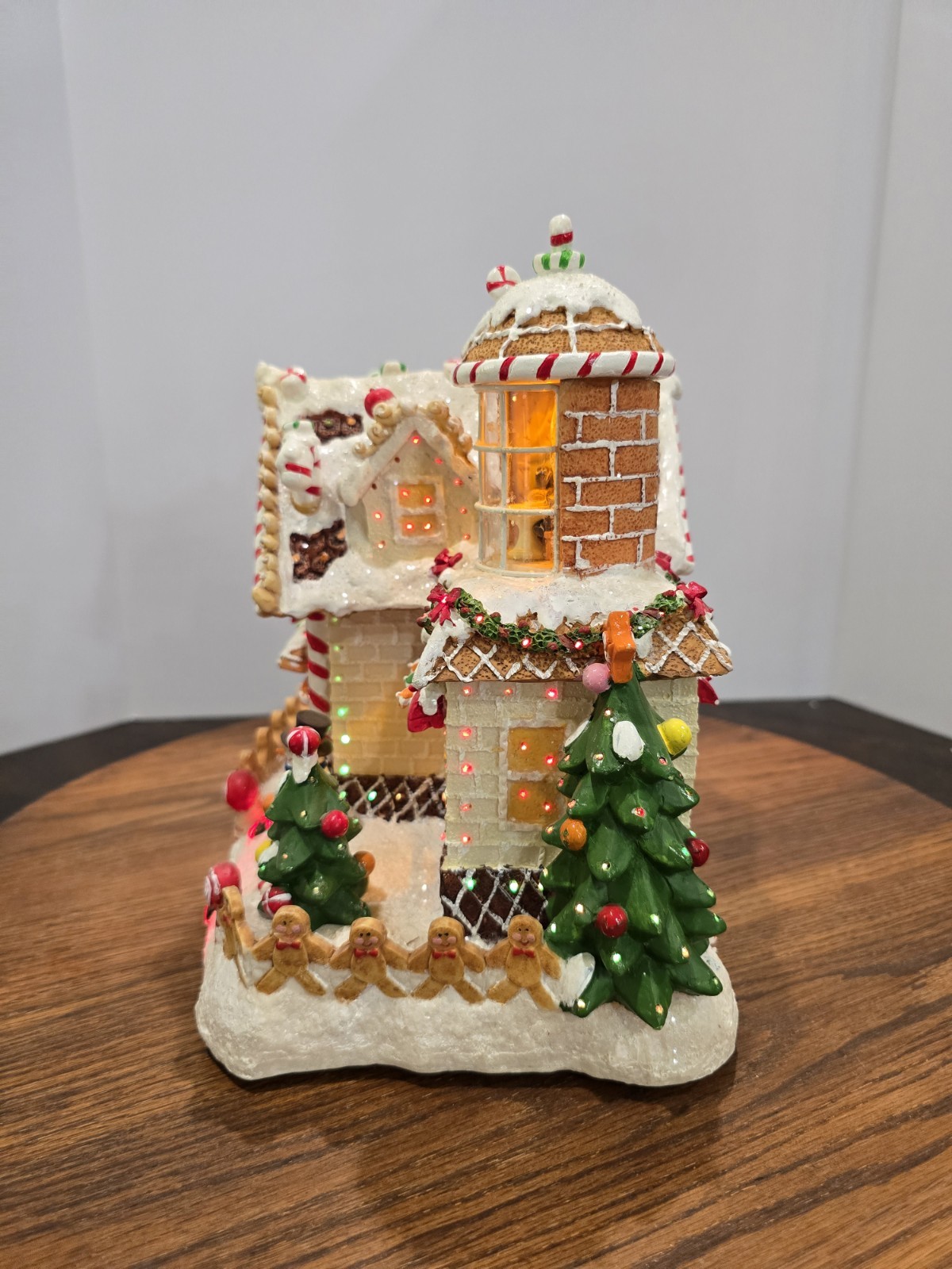 Fiber Optic Gingerbread House 2005 Christmas Holiday Collection Works