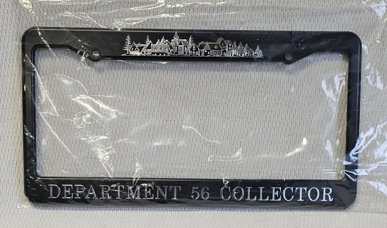 Vintage 1990’s Department 56 Collector License Plate Holder Frame Lot of 3 NOS
