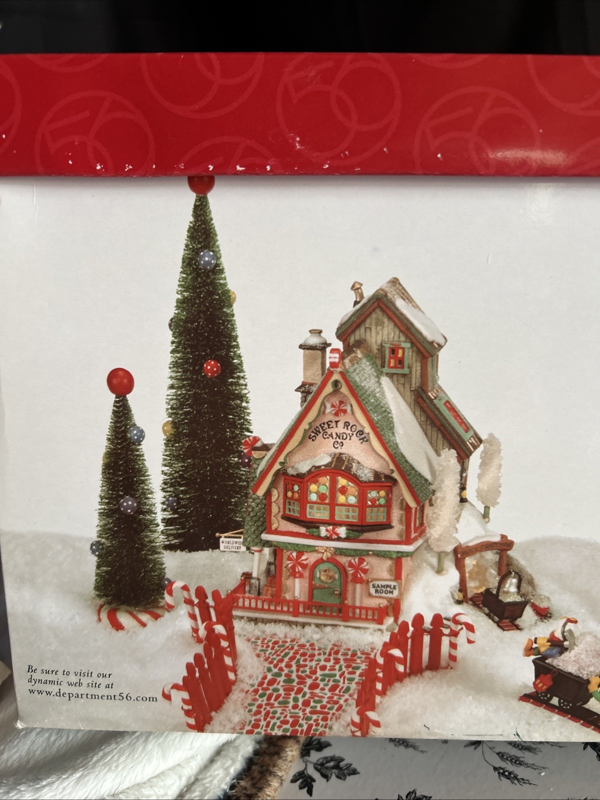 Dept 56 Sweet Rock Candy Co North Pole Series Gift Set 56725 MINT