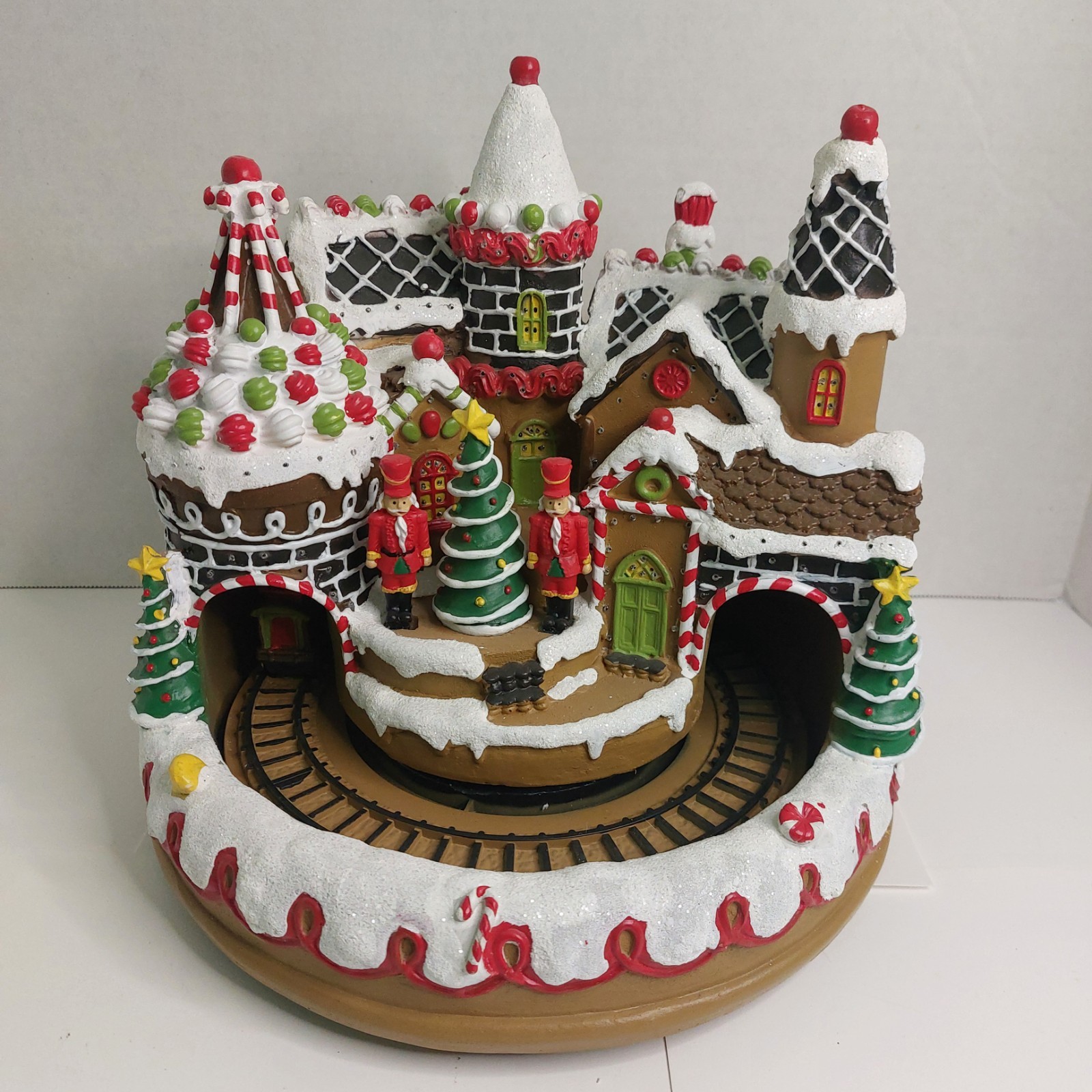 Carole Towne Gabe’s Gingerbread Village 2022 LED Lighted Musical Train
