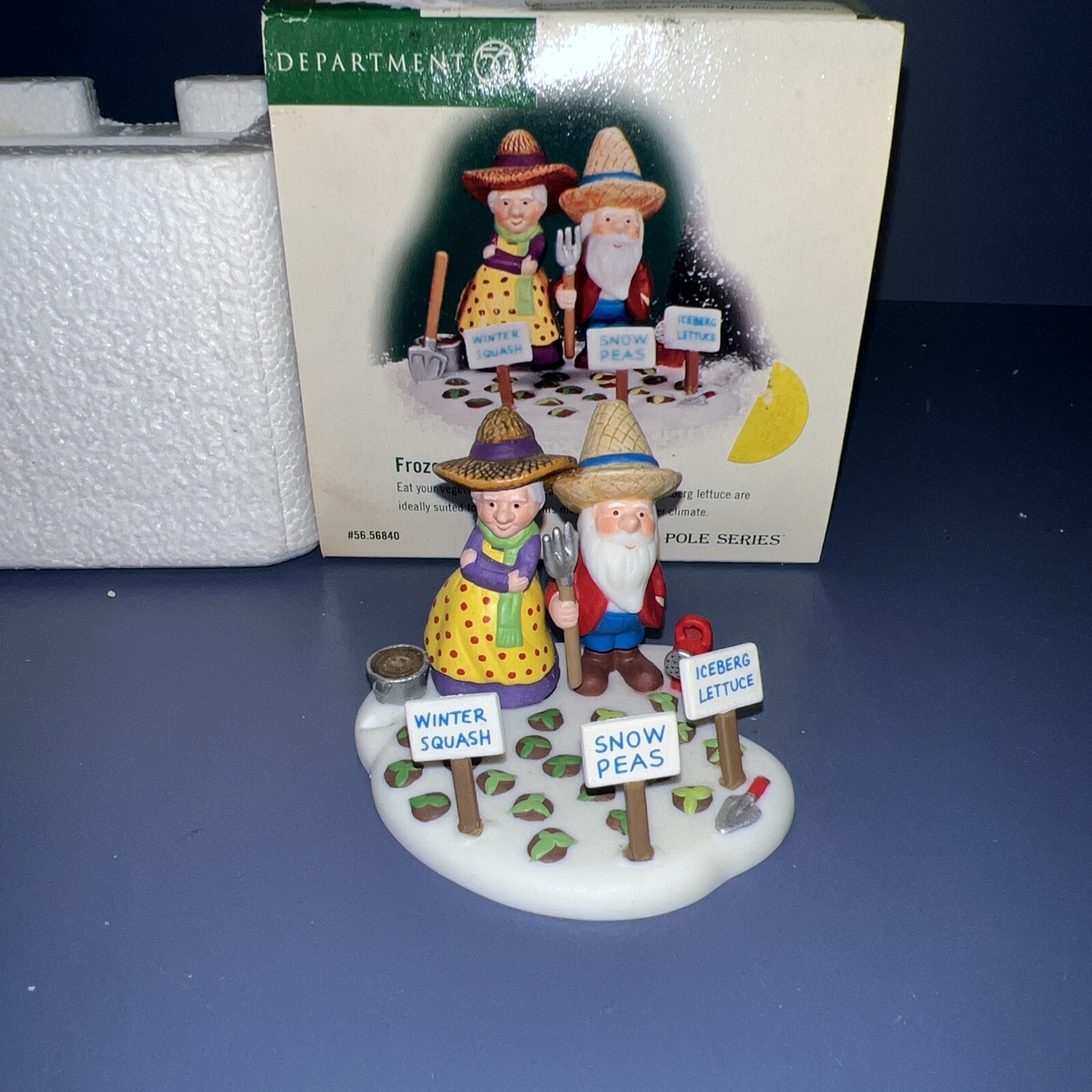 Department 56 North Pole Series 56.56840 Frozen Veggies Retired 2002. New
