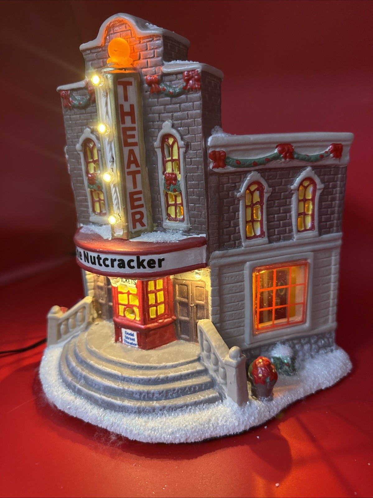 Carole Towne Collection Dodd Street Theater w/ LED Lights Christmas 2023