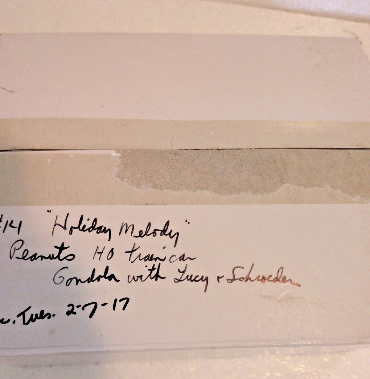 Peanuts Christmas Express Train Car Hawthorne Village “Holiday Melody” COA NIB
