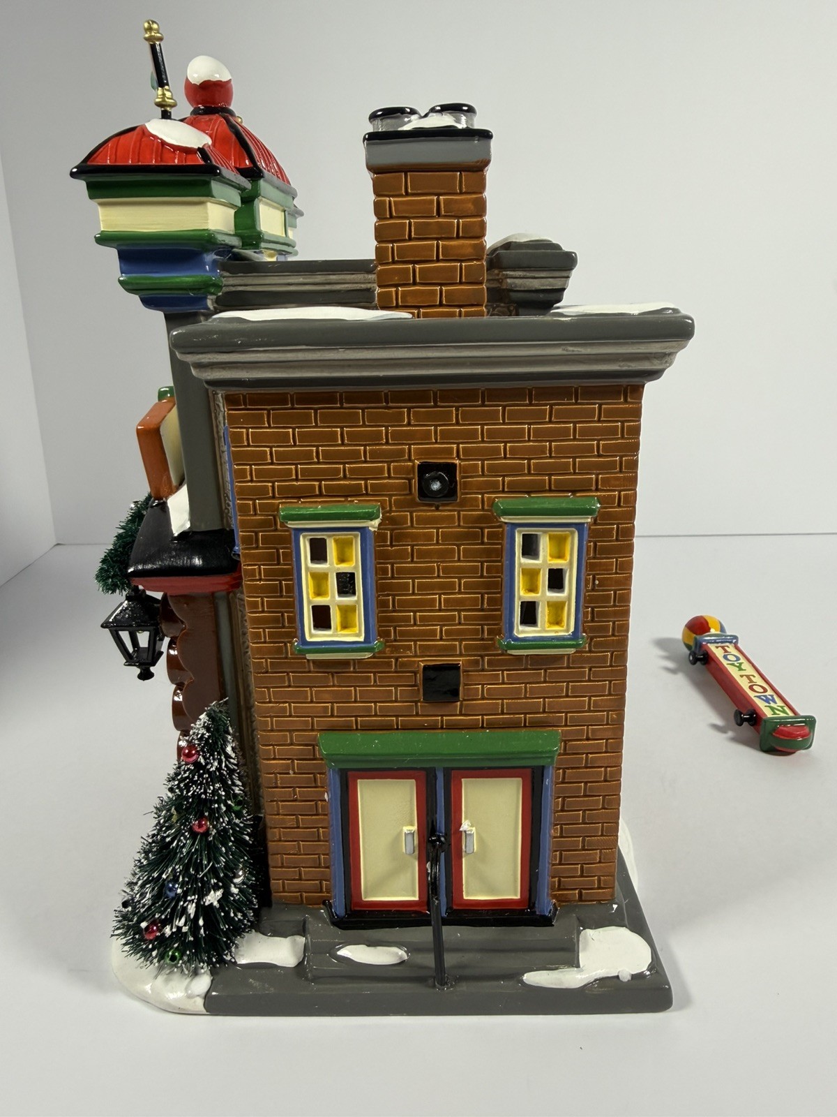 Dept56 Snow Village Toy Town Toys Shop Business Store Original Box 4035577 Works