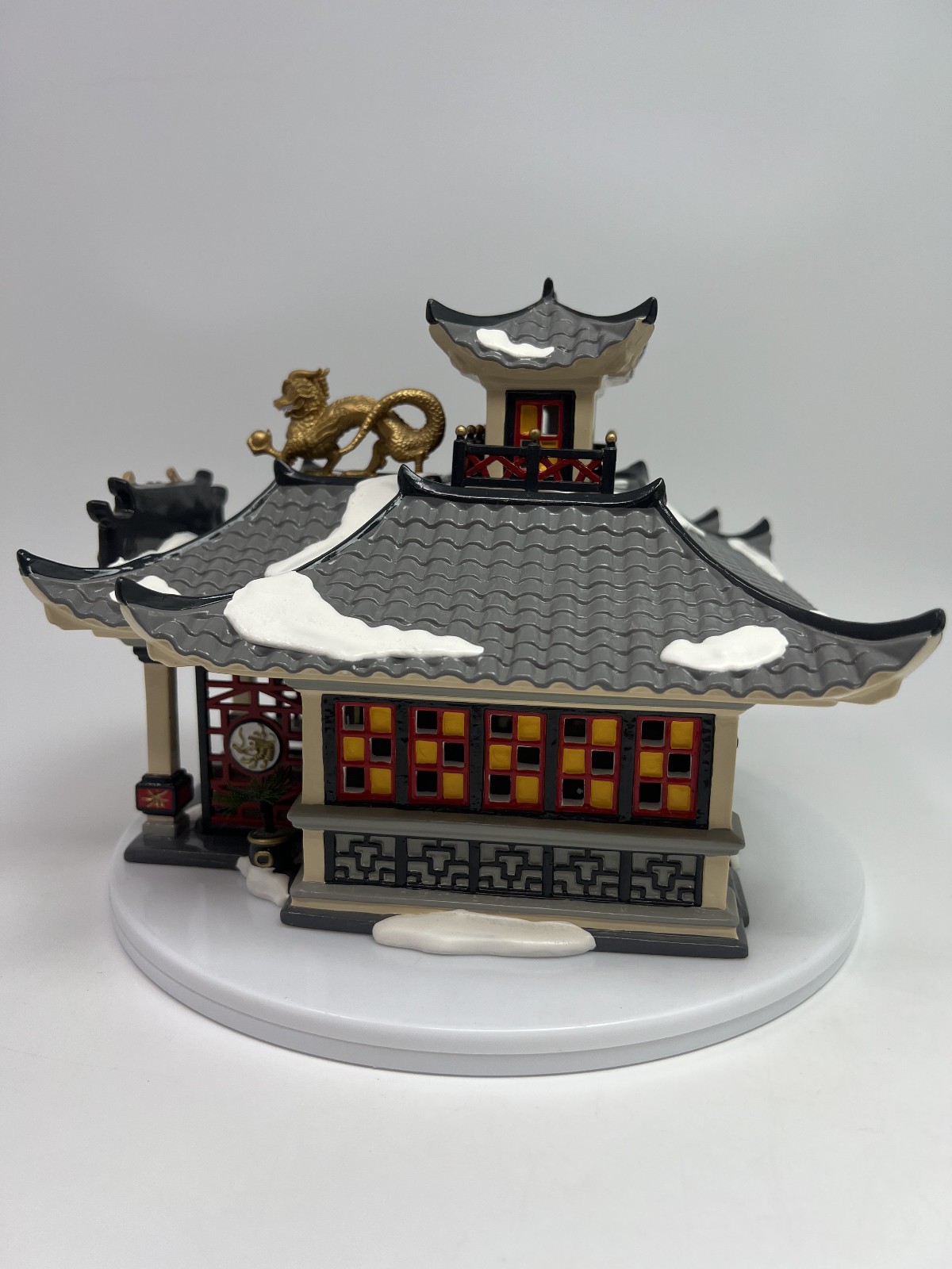 Dept 56 The Original Snow Village Lucky Dragon Restaurant 55011 Christmas