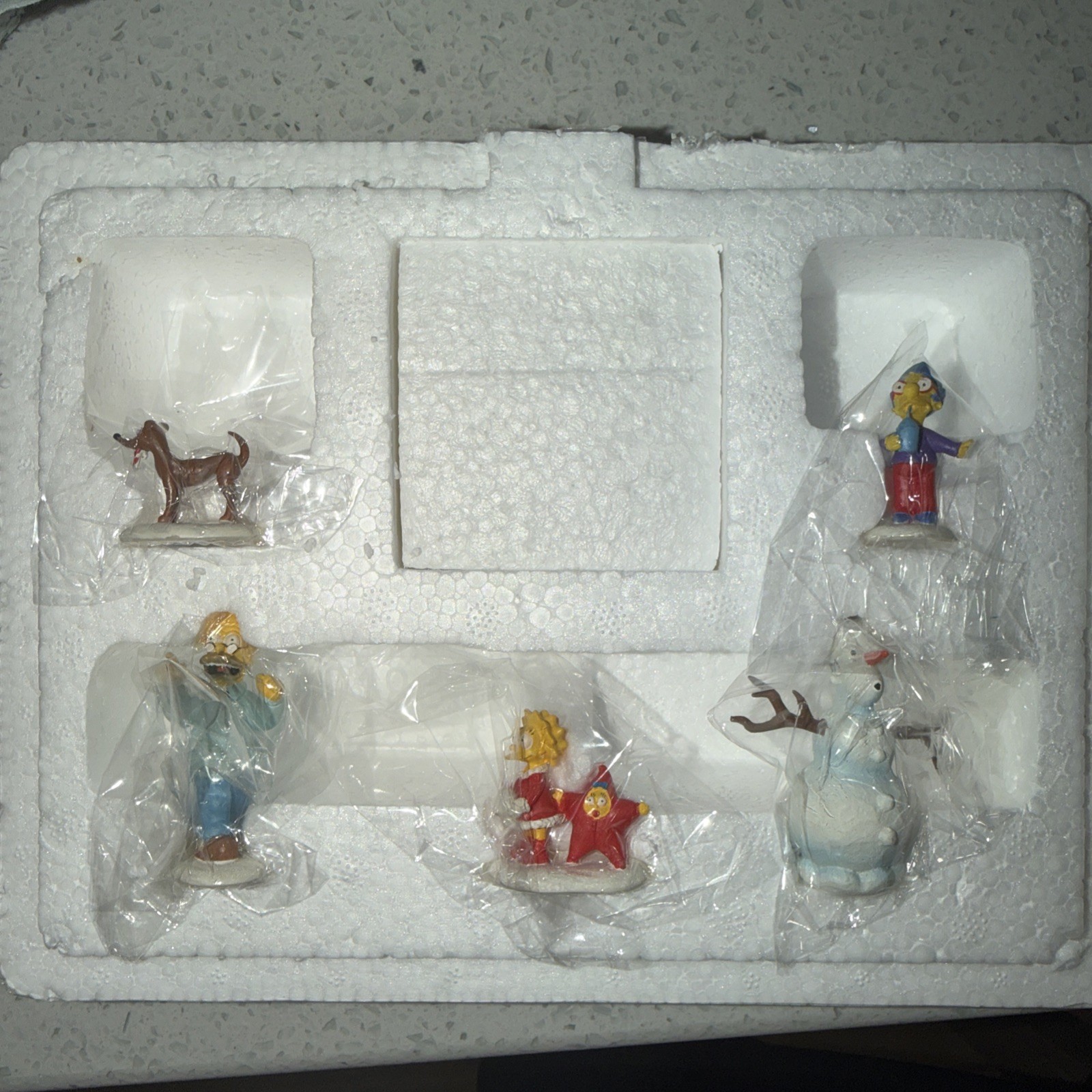Hawthorne Simpsons Festive Friends Figures SNOW DAZE w/CoA