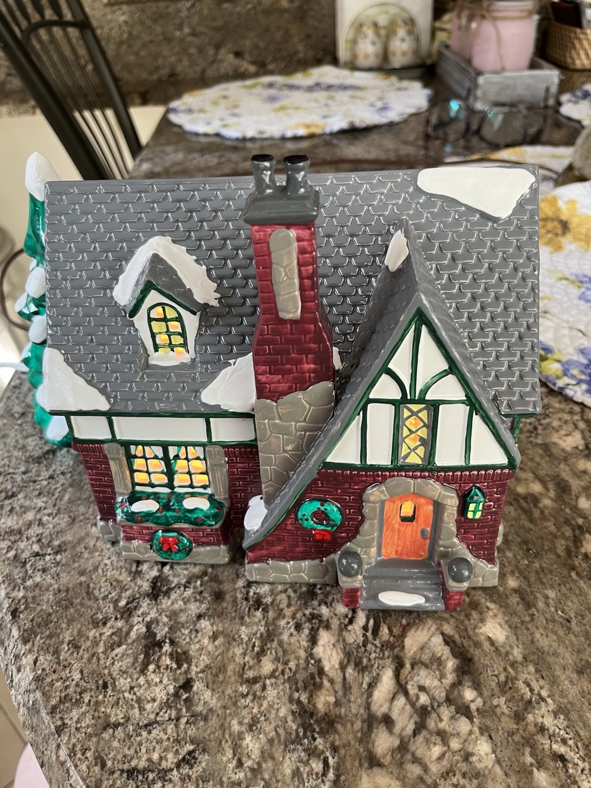 Dept 56- Oak Grove Tudor Snow Village