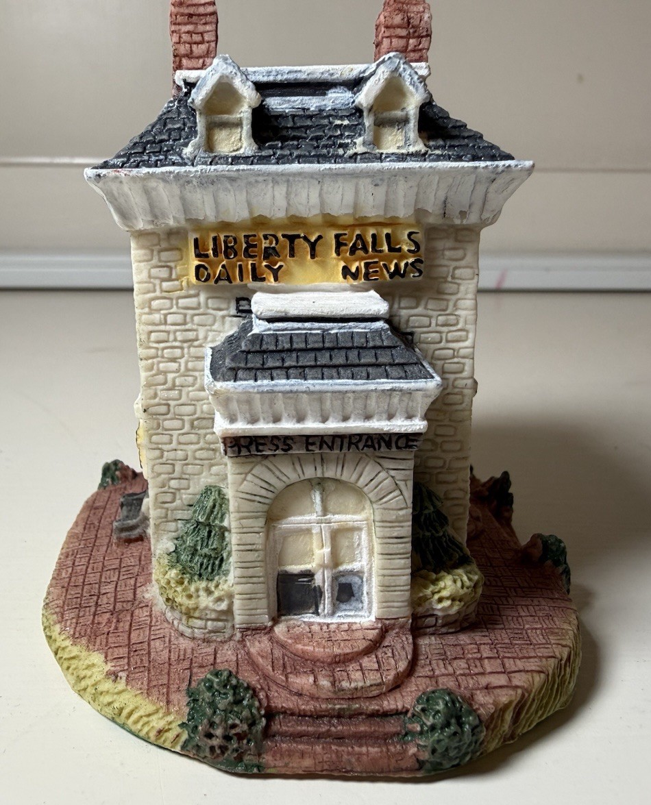 The Americana Collection Liberty Falls Daily News Office & Plant AH43