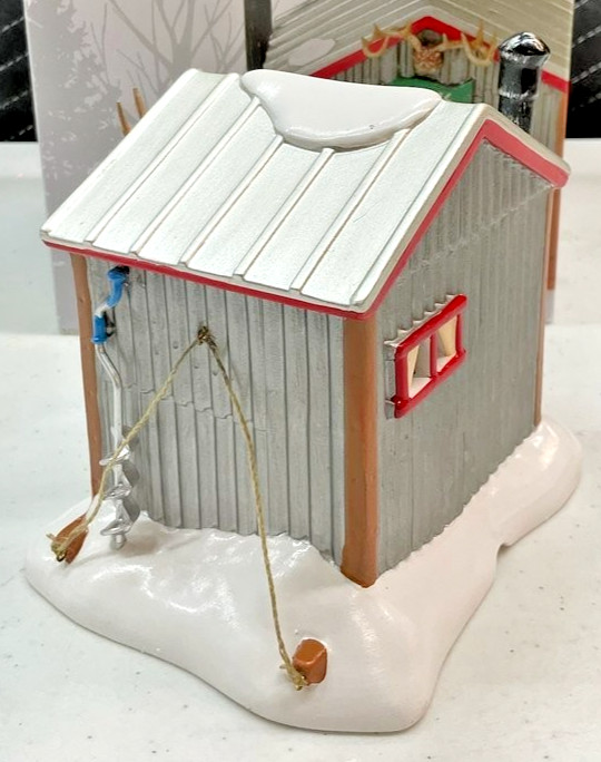 Dept 56 Snow Village, Buck’s Fish Shack 6000640 Ltd. Edition RET NEW – FREE SHIP