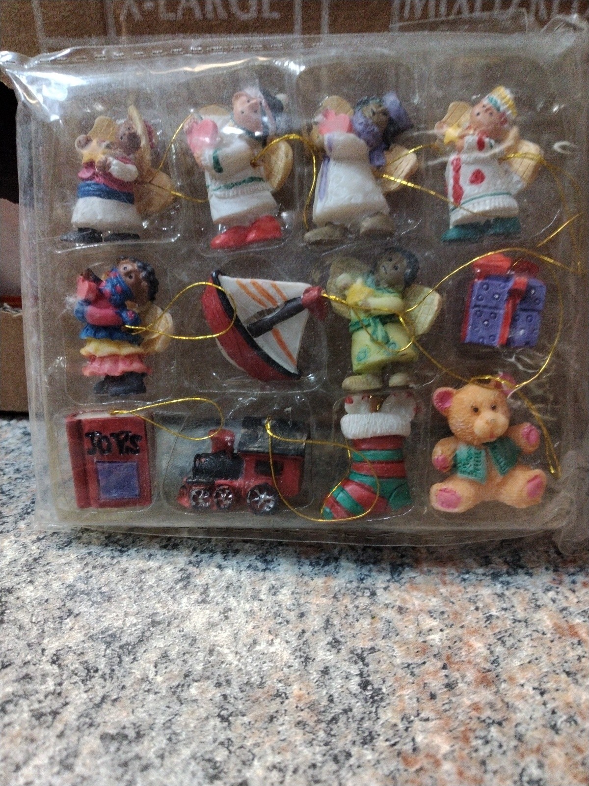 Vintage Christmas Village Figurines