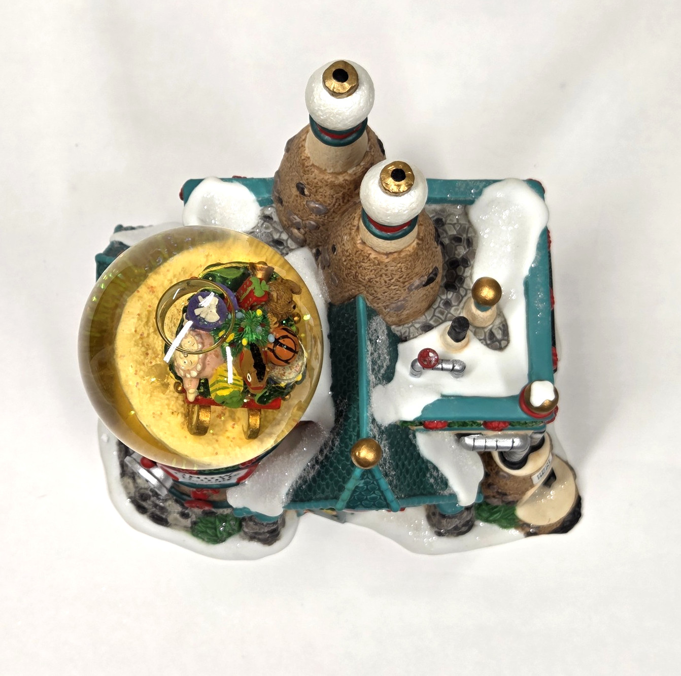 Dept 56 North Pole Series Flurry’s Snowglobe Maker Christmas Village 56763 Box