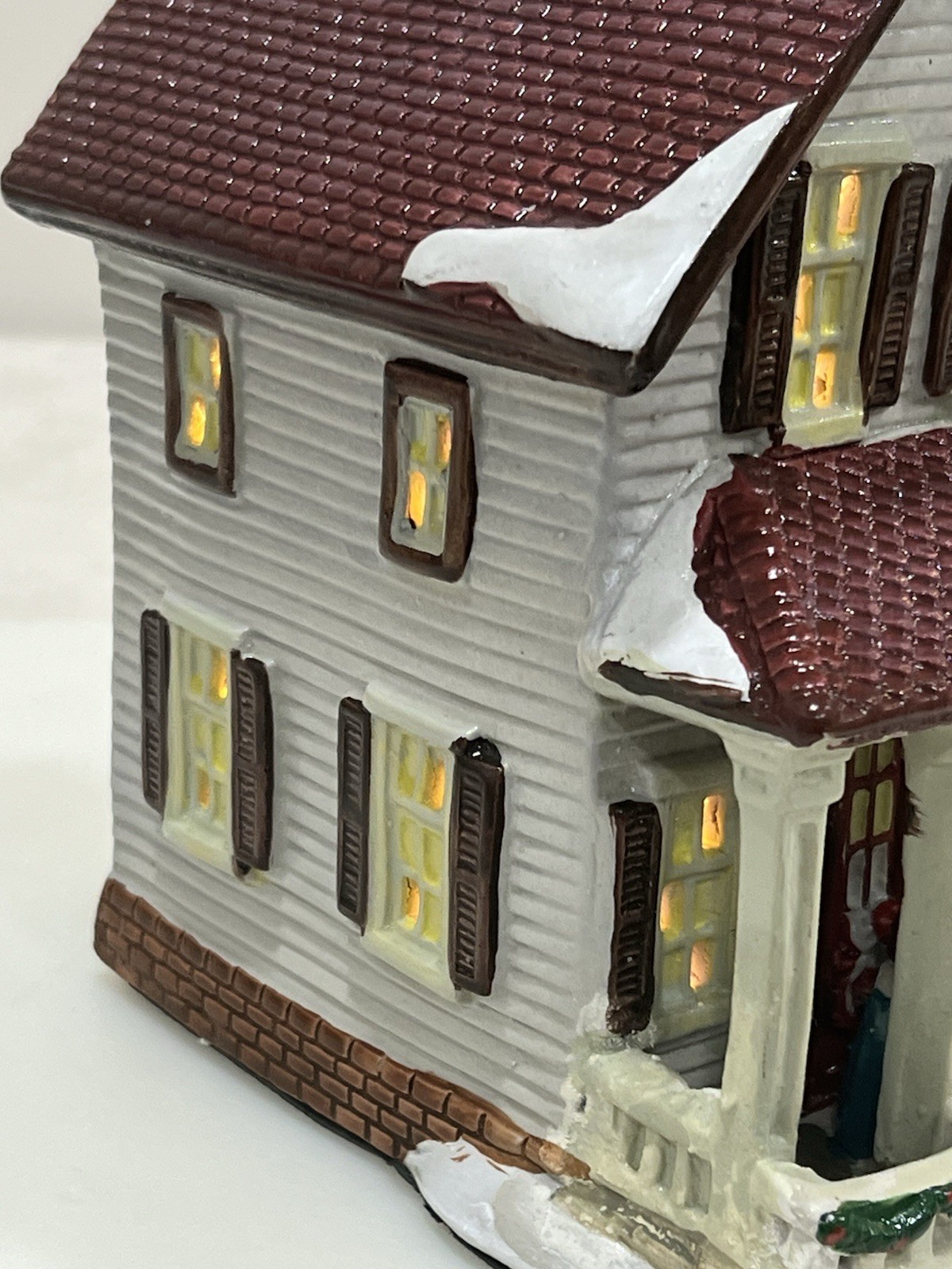 Holiday Time Christmas Village “Nellie’s Jams And Jellies” Vintage Lighted House