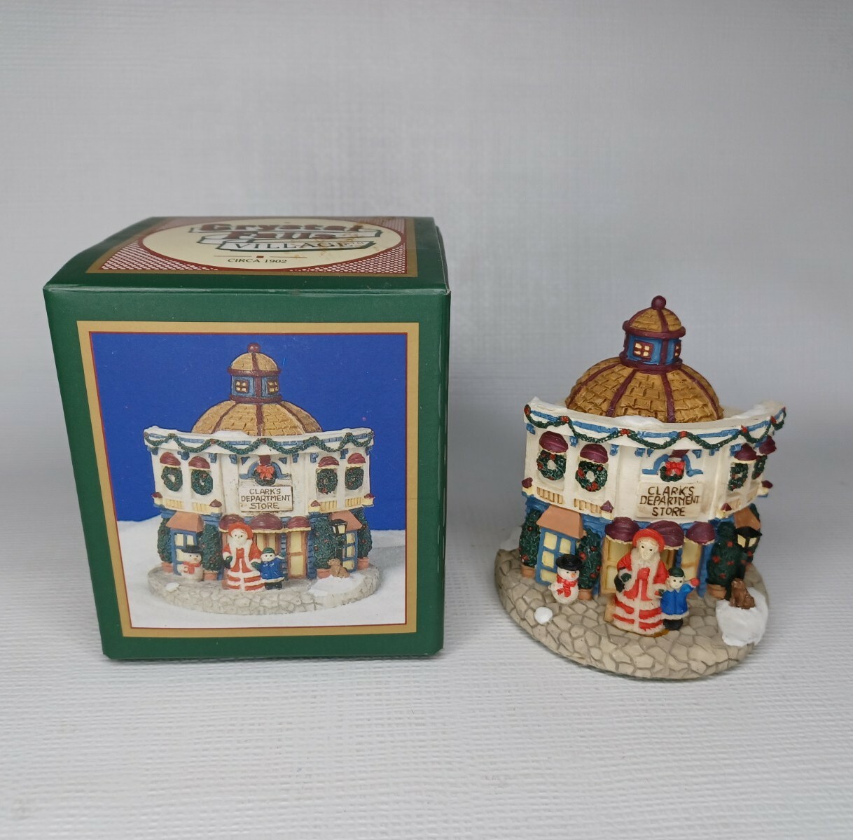 Crystal Falls Village Clark’s Department Store Christmas Vintage 1994