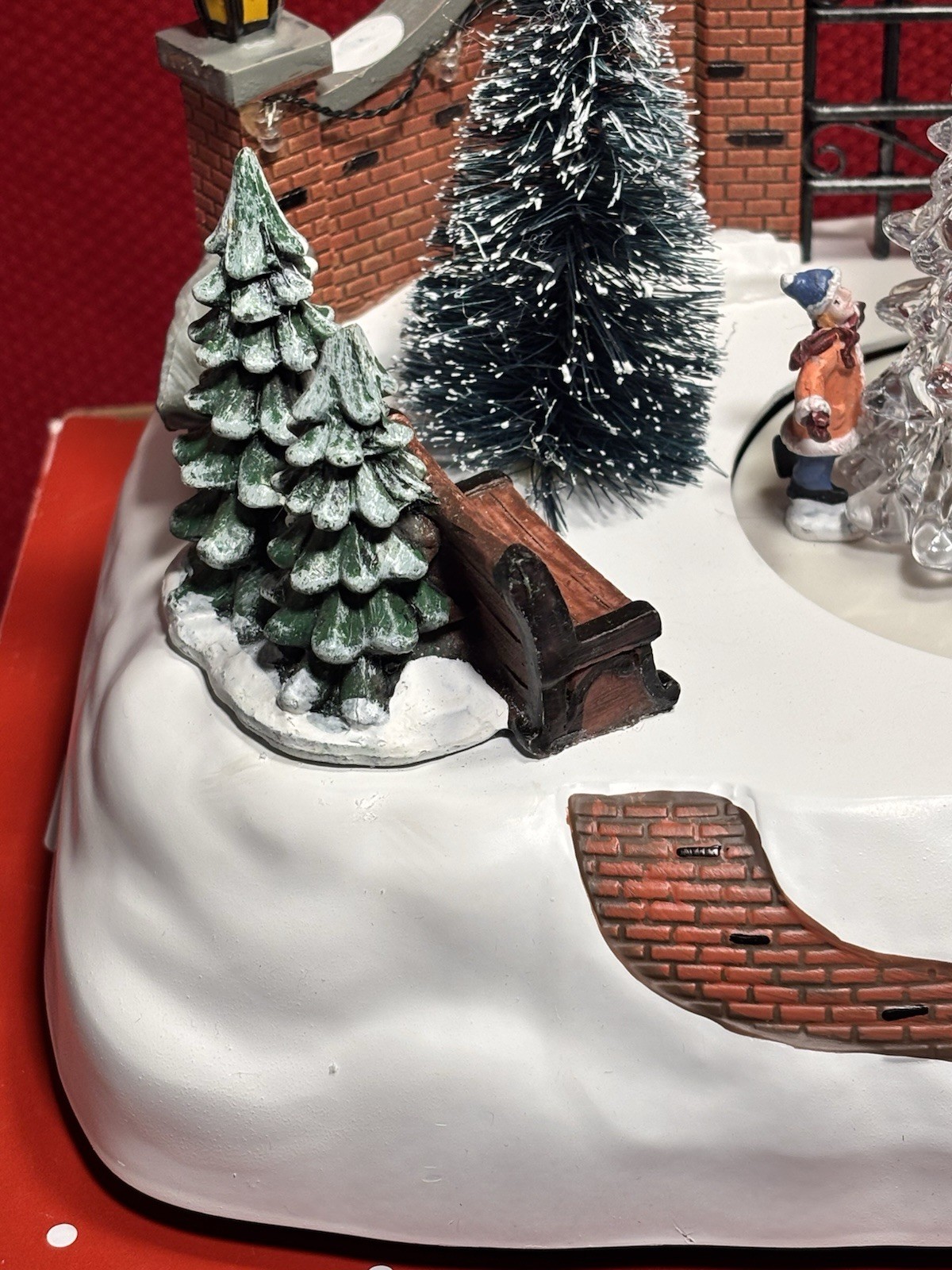Holiday Time 31741 Victorian Village Musical LED Christmas Tree 2013 VIDEO