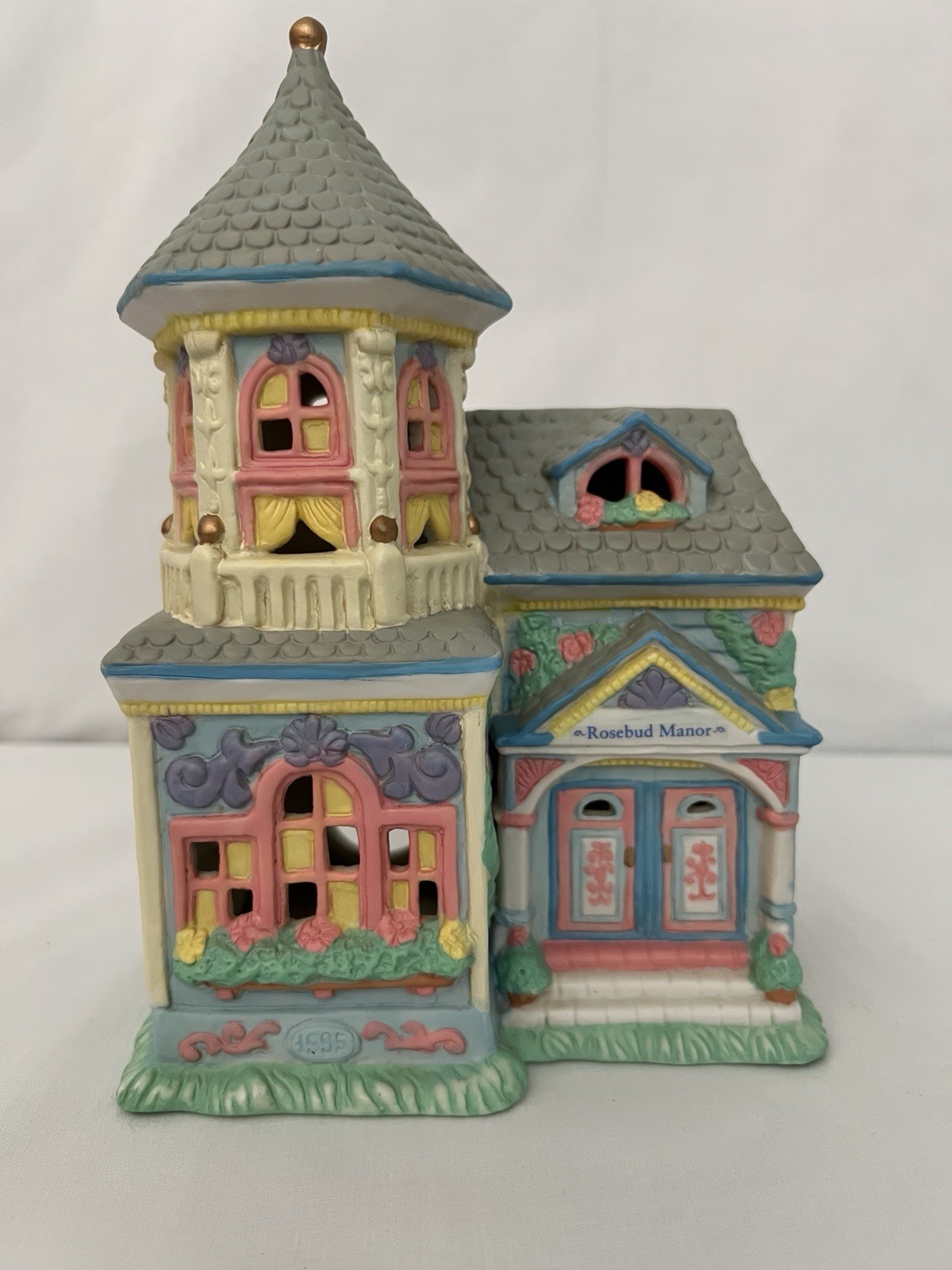 Cottontail Lane “Rosebud Manor” Lighted Building 12304-1 Midwest Of Cannon Falls