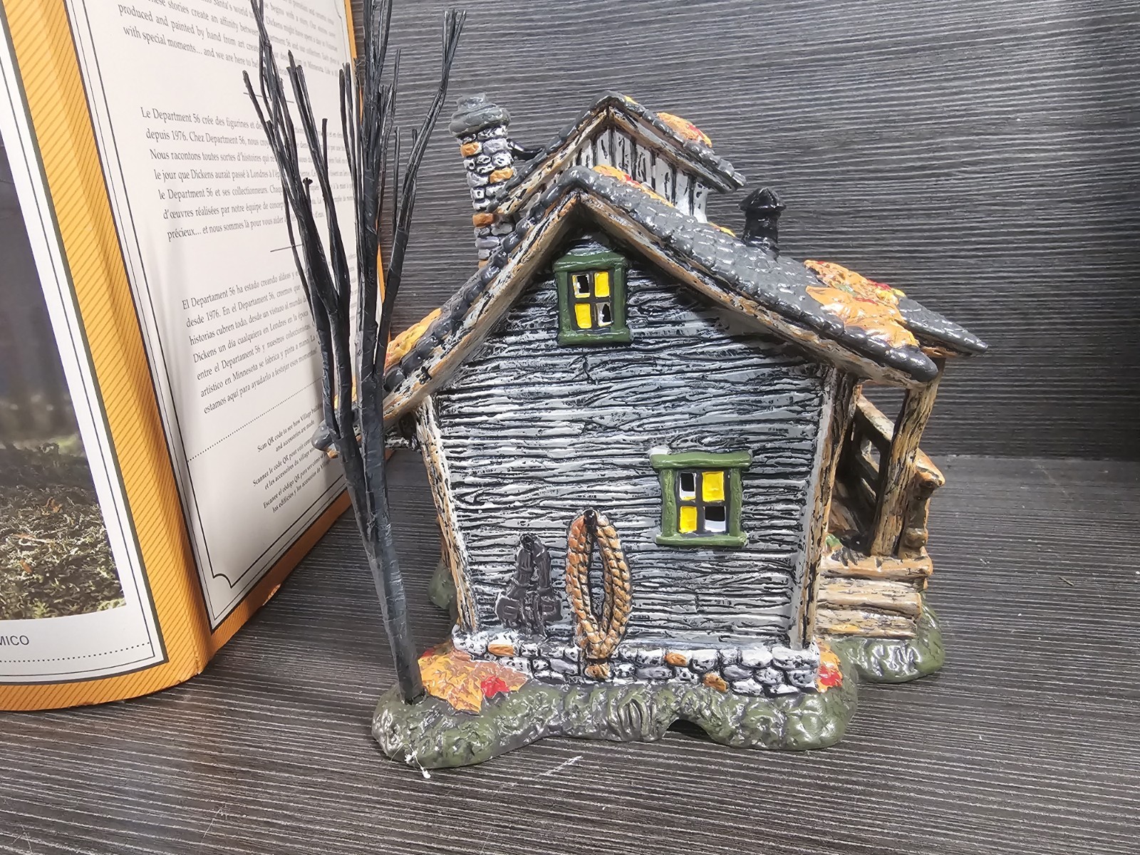 Department 56 Halloween Ichabod Crane’s House 6014052 Lighted Building