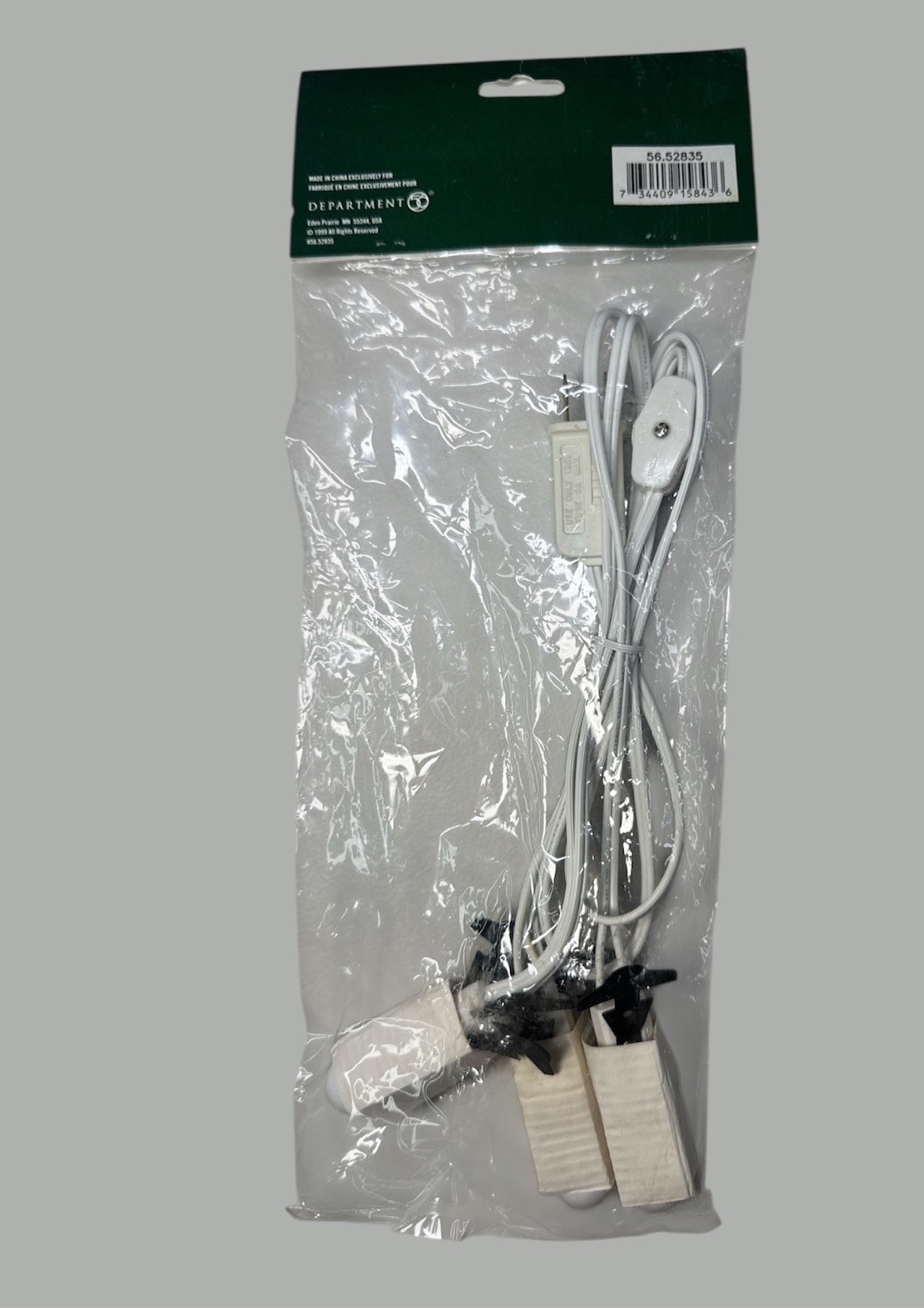 Department 56 Accessories for Villages 3-Socket Light Set 56.52835 NEW