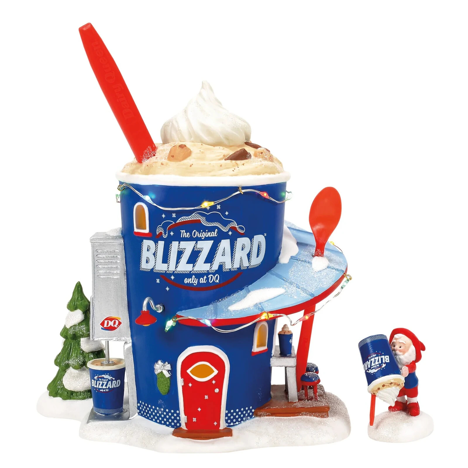 Dept 56 FORECASTING A BLIZZARD S/2 North Pole Village 6014532 BRAND NEW