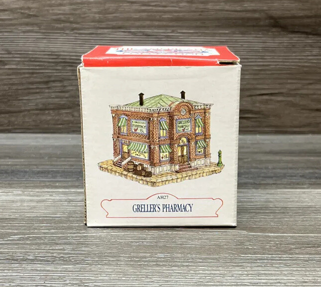 Liberty Falls Greller’s Pharmacy AH27 1993 Vintage Collectible