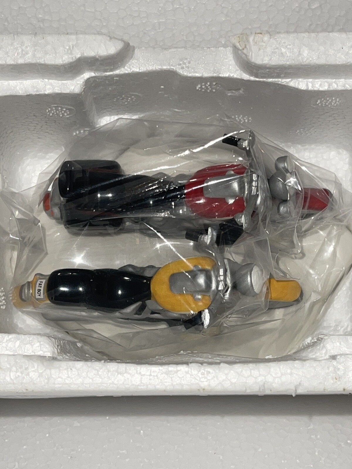 DEPT 56 SNOW VILLAGE ACCESSORY HARLEY DAVIDSON FAT BOY & SOFTAIL 54900 BRAND NEW