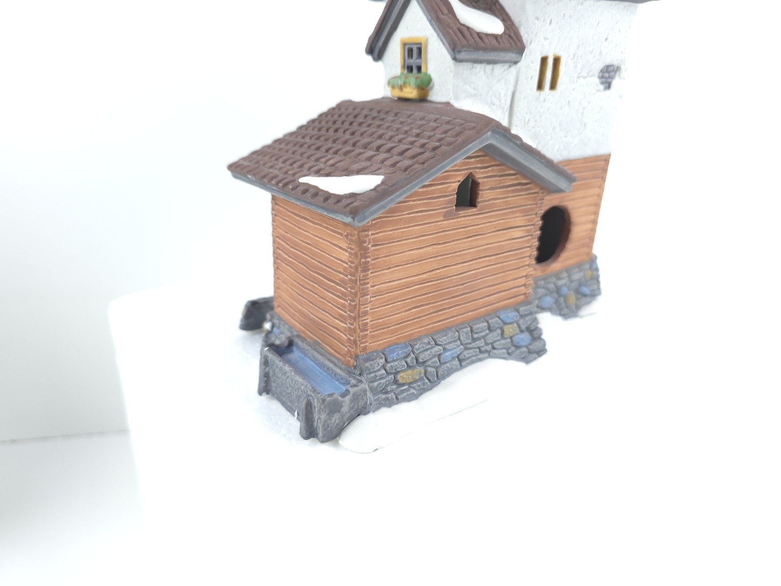 Dept 56 Alpine Village Stoder Grist Mill #5953-6 Handpainted Porcelain