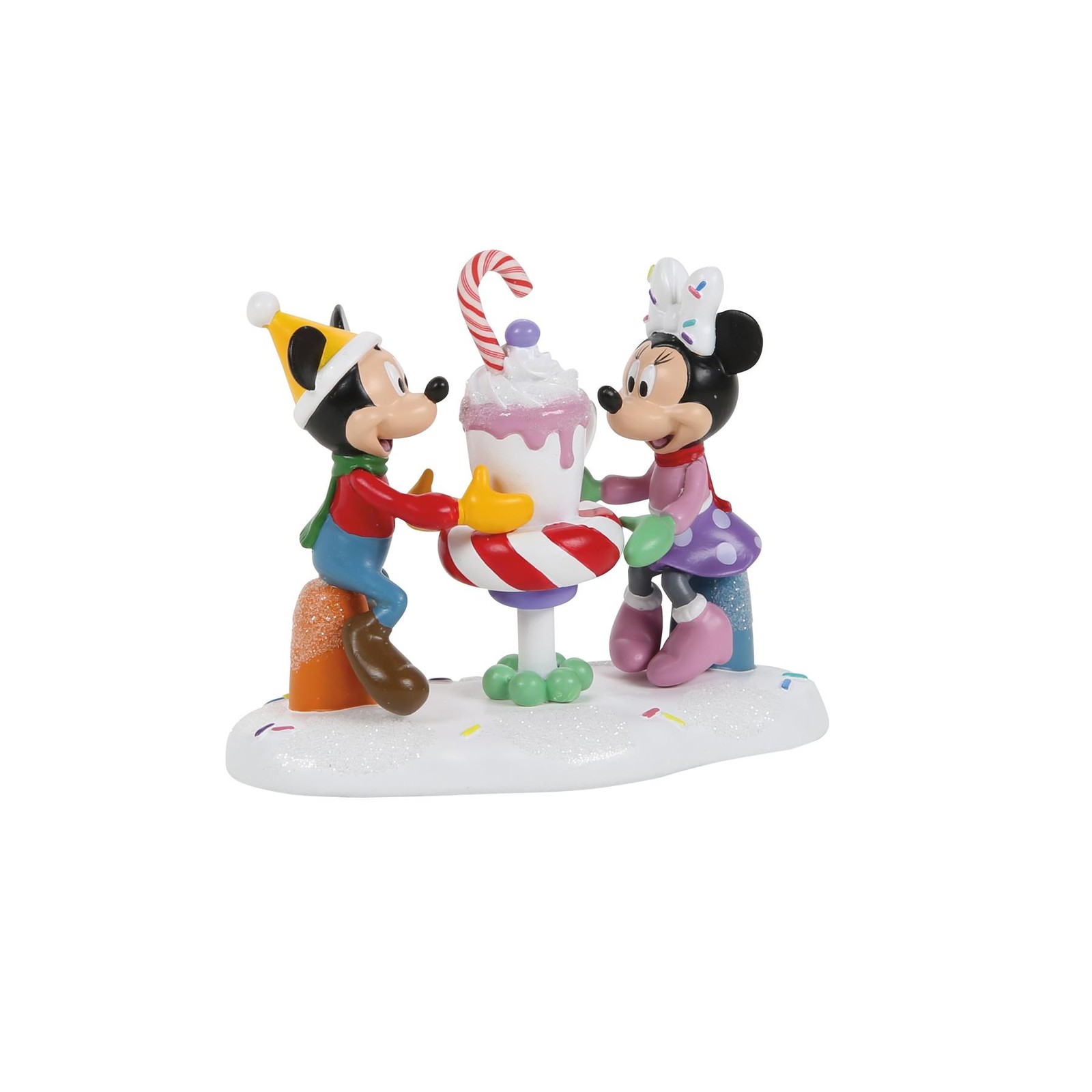 Department 56 Disney Snow Village Accessory A Cocoa With A Cutie 6018337