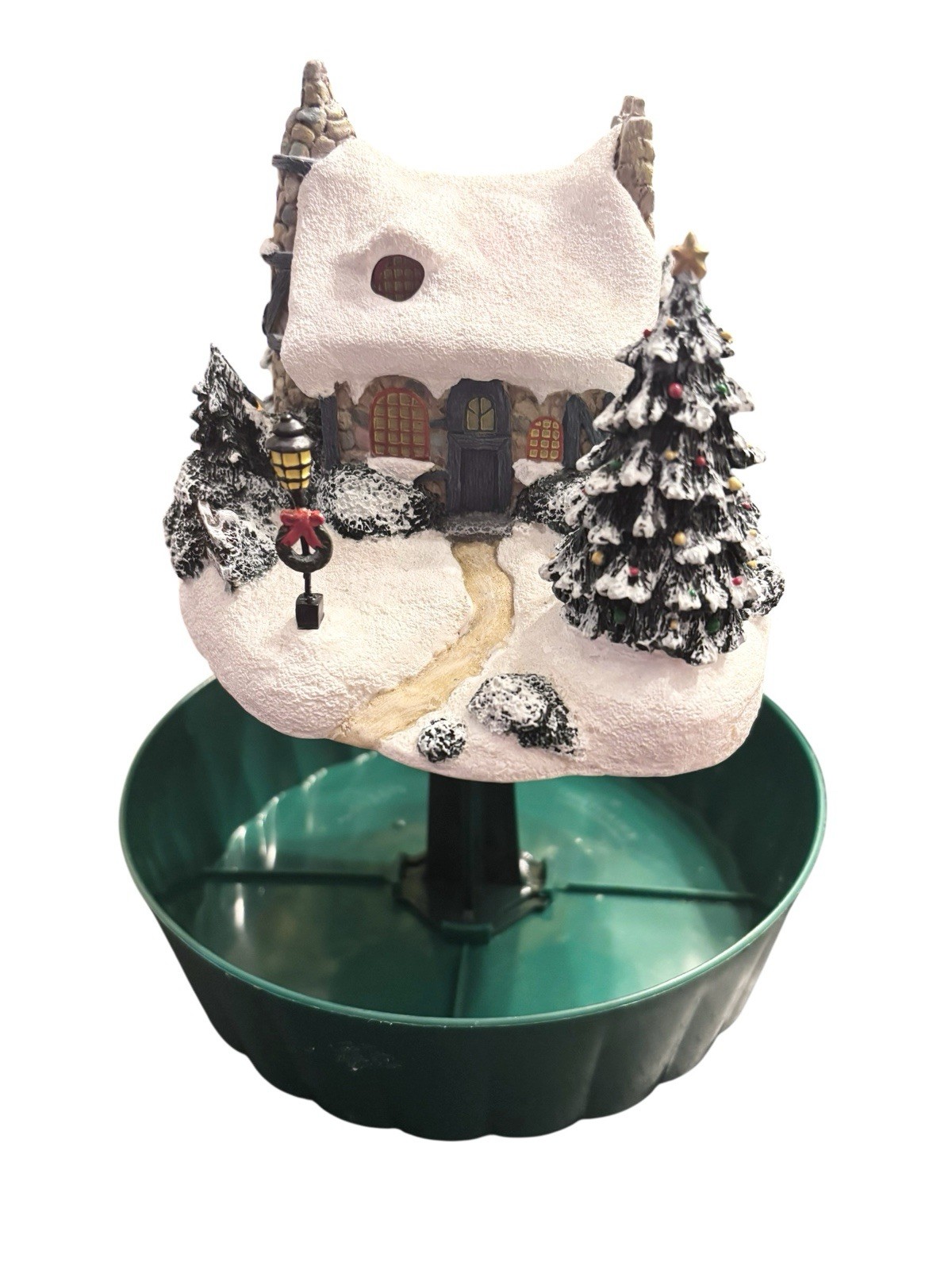 Thomas Kinkade Stonehearth Hutch Christmas Collection Lighted Cottage Teleflora