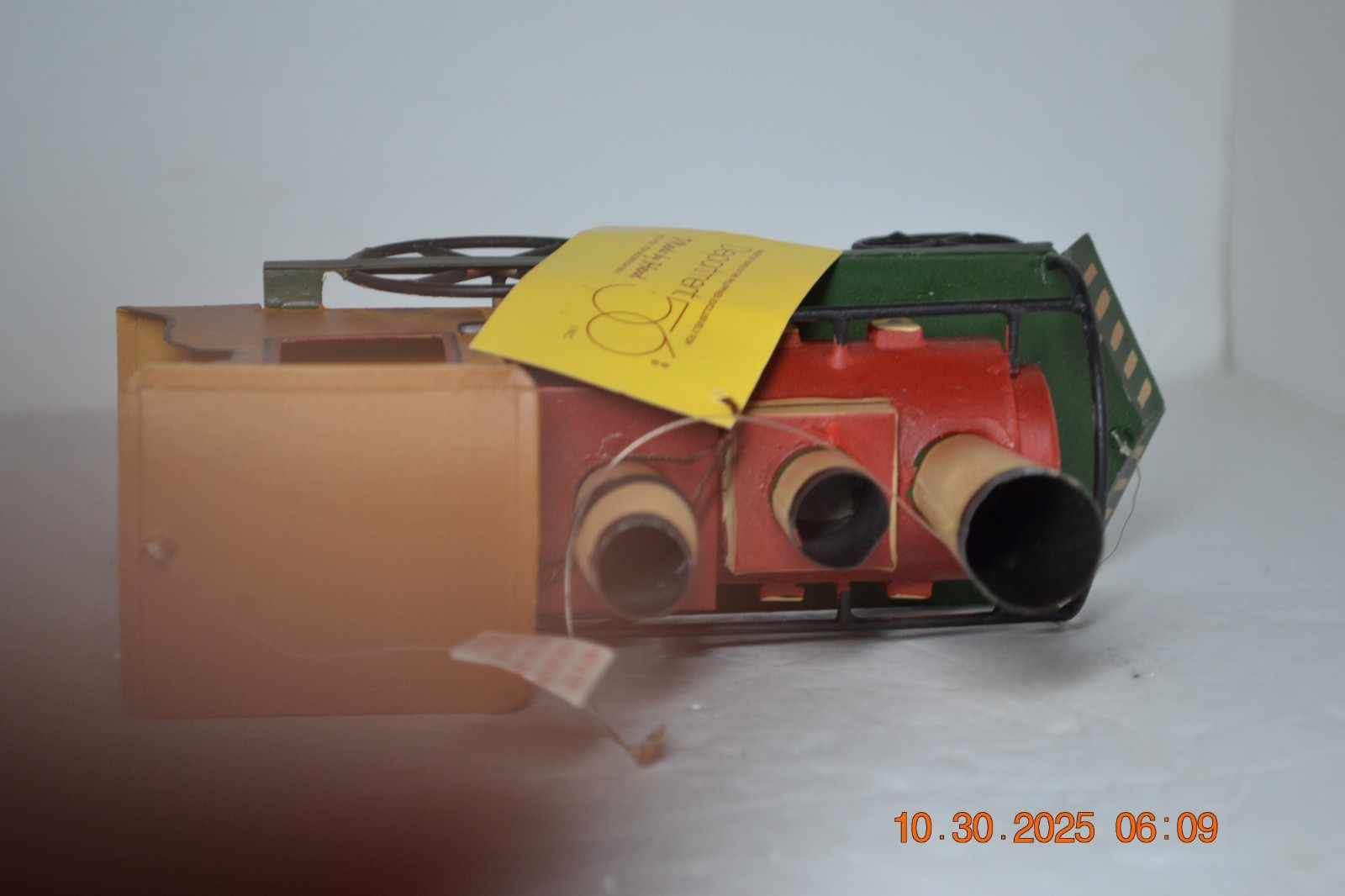 Dept 56 Hand Made Tin Train