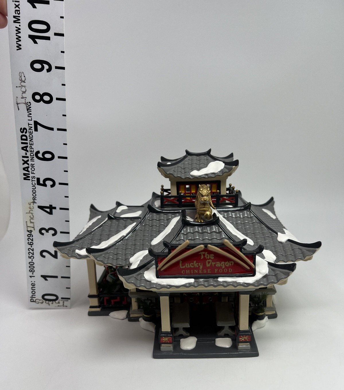 Dept 56 The Original Snow Village Lucky Dragon Restaurant 55011 Christmas