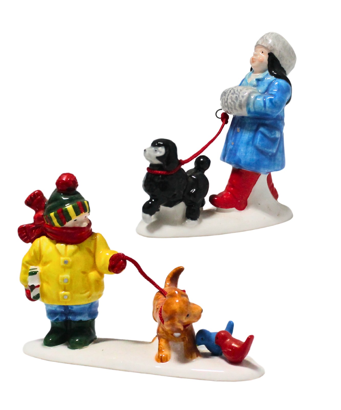 Department 56, Pets On Parade, Snow Village (54720) Worn Box