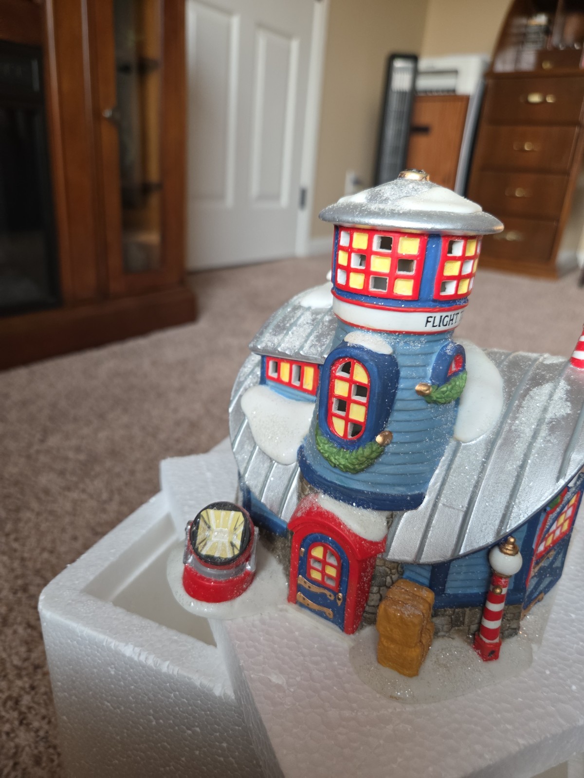 Department 56 North Pole Series — Reindeer Flight School (1998) Item #56404